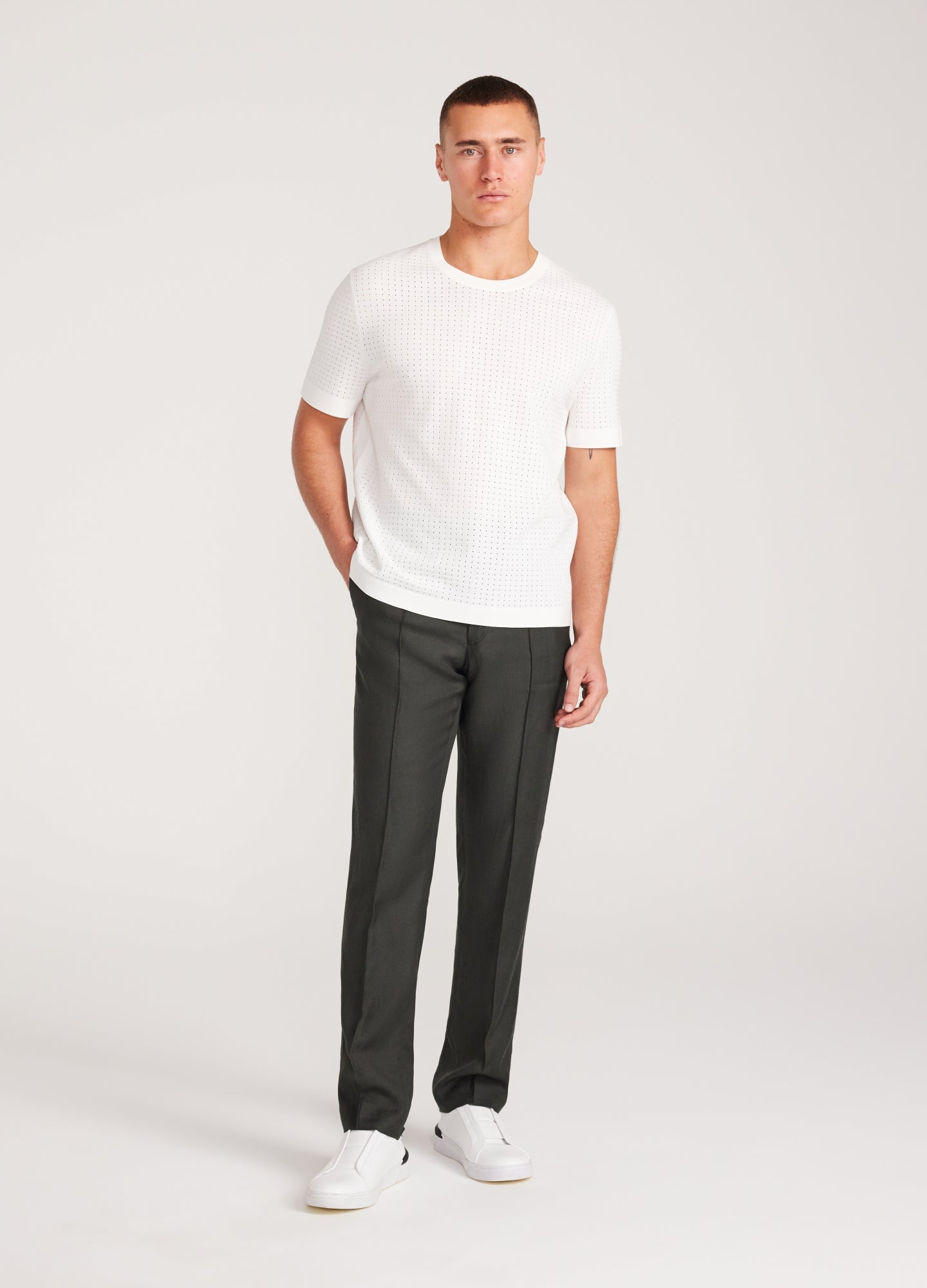 Rully Riviera Linen Drawstring Trousers