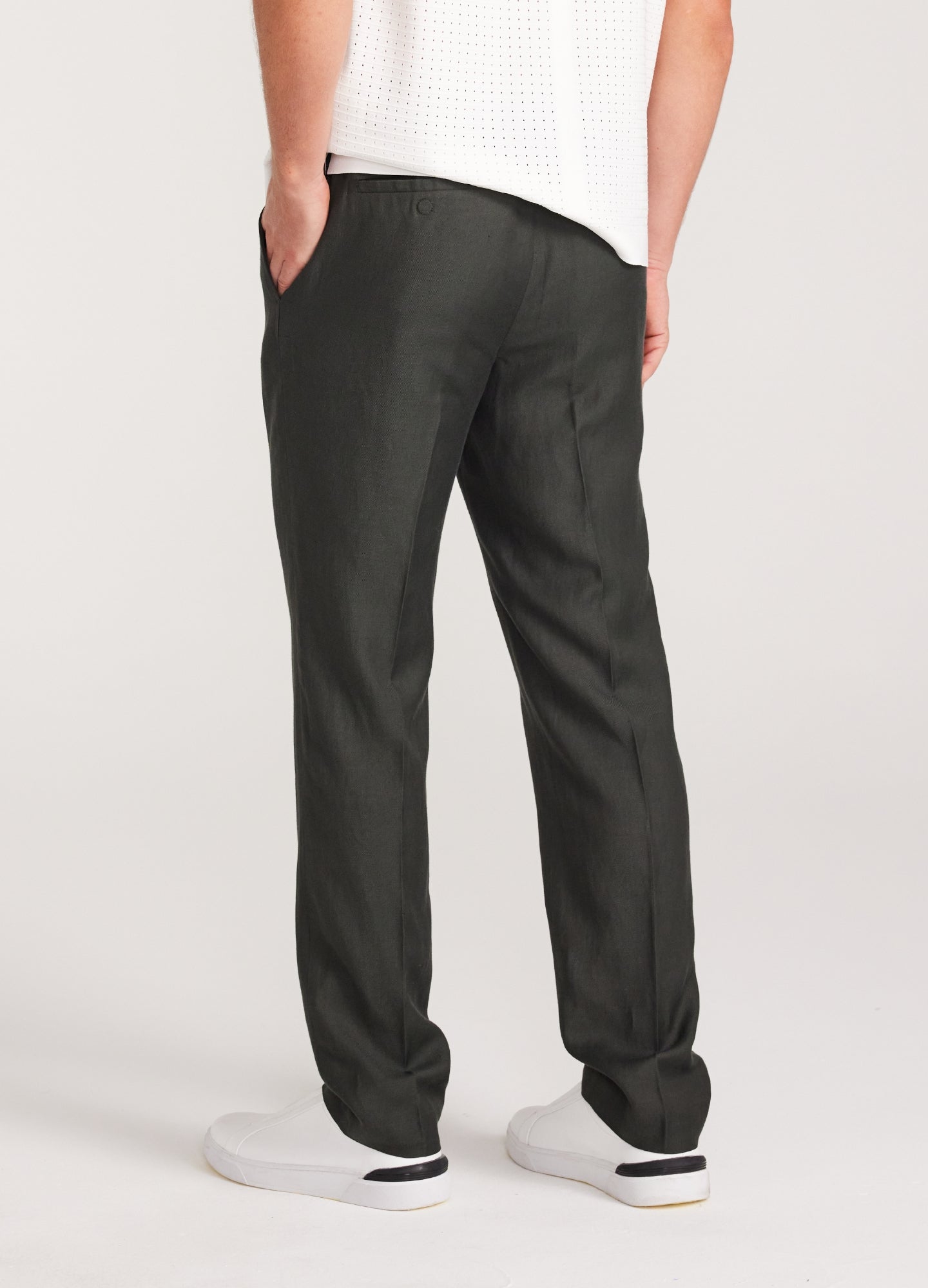 Rully Riviera Linen Drawstring Trousers