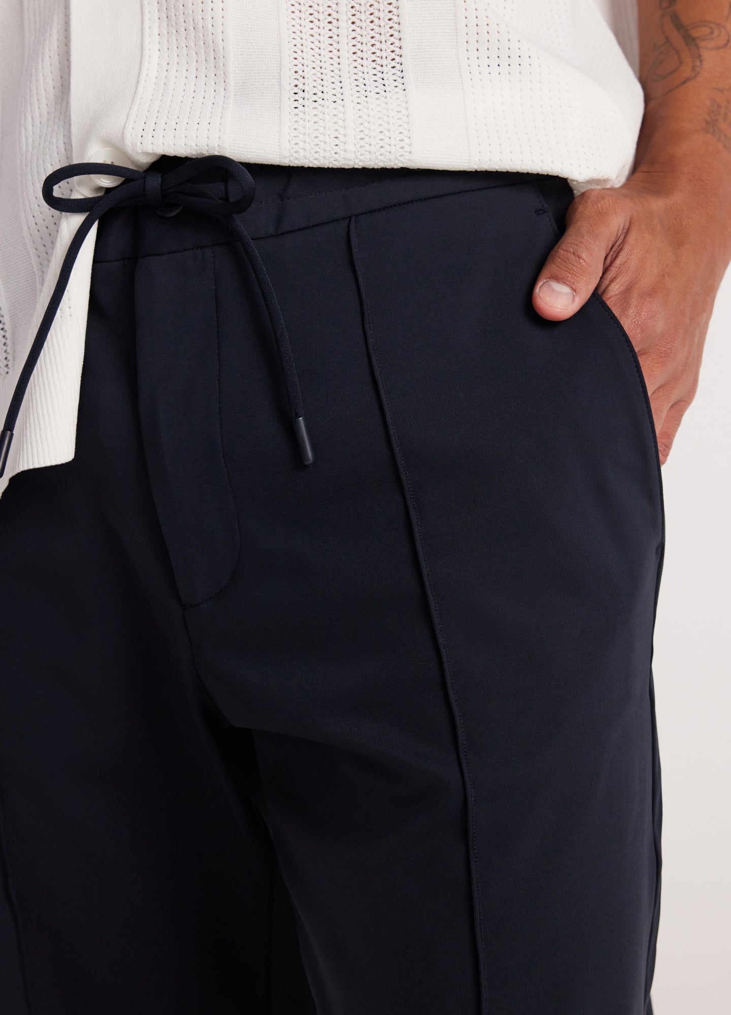 Rully Tailored Drawstring Trousers