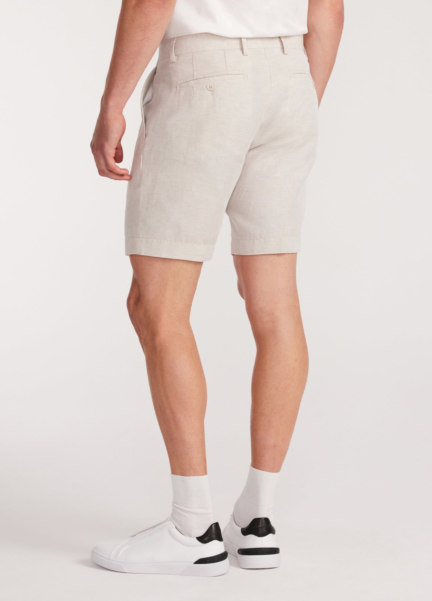 Rully Savile Twill Shorts Natural