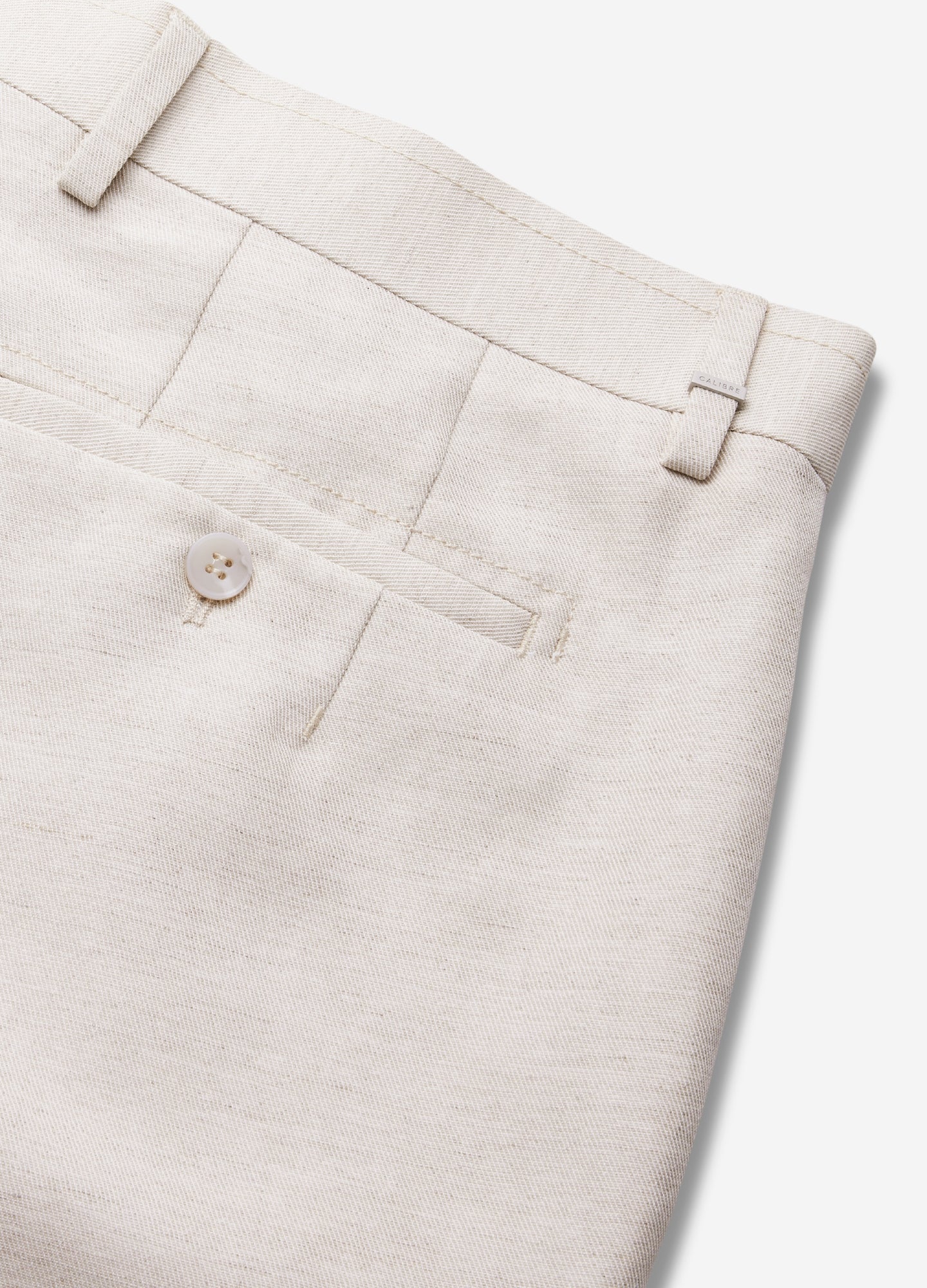 Rully Savile Twill Shorts Natural