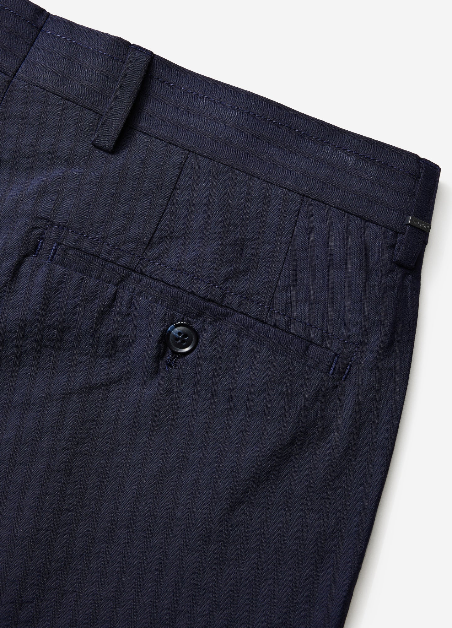 Rully Mayfair Seersucker Shorts Navy