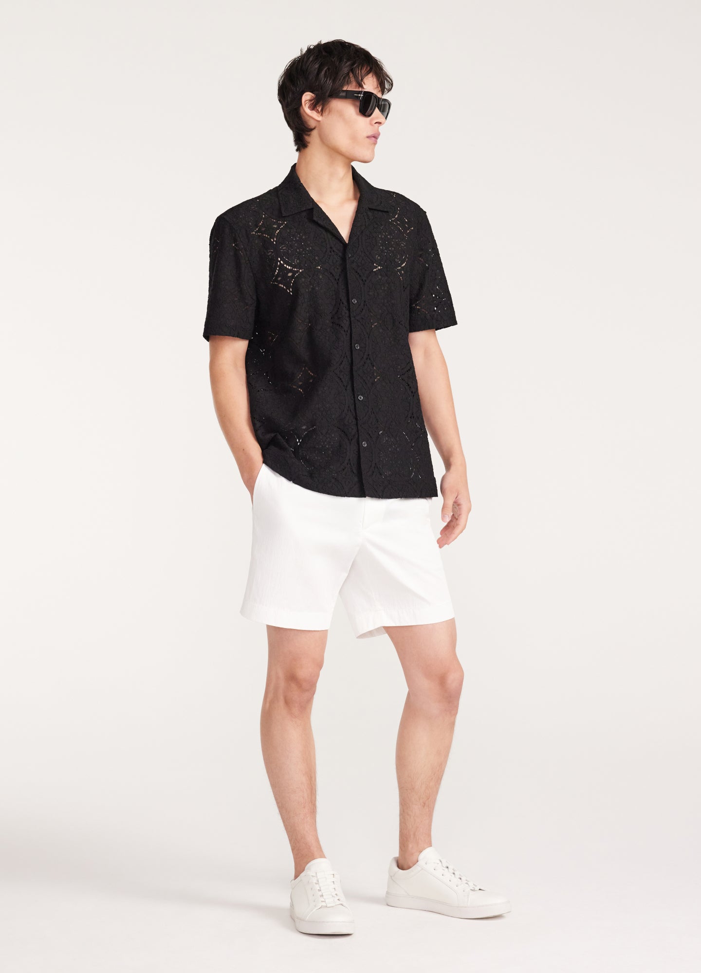 Rully Kensington Tech Shorts White