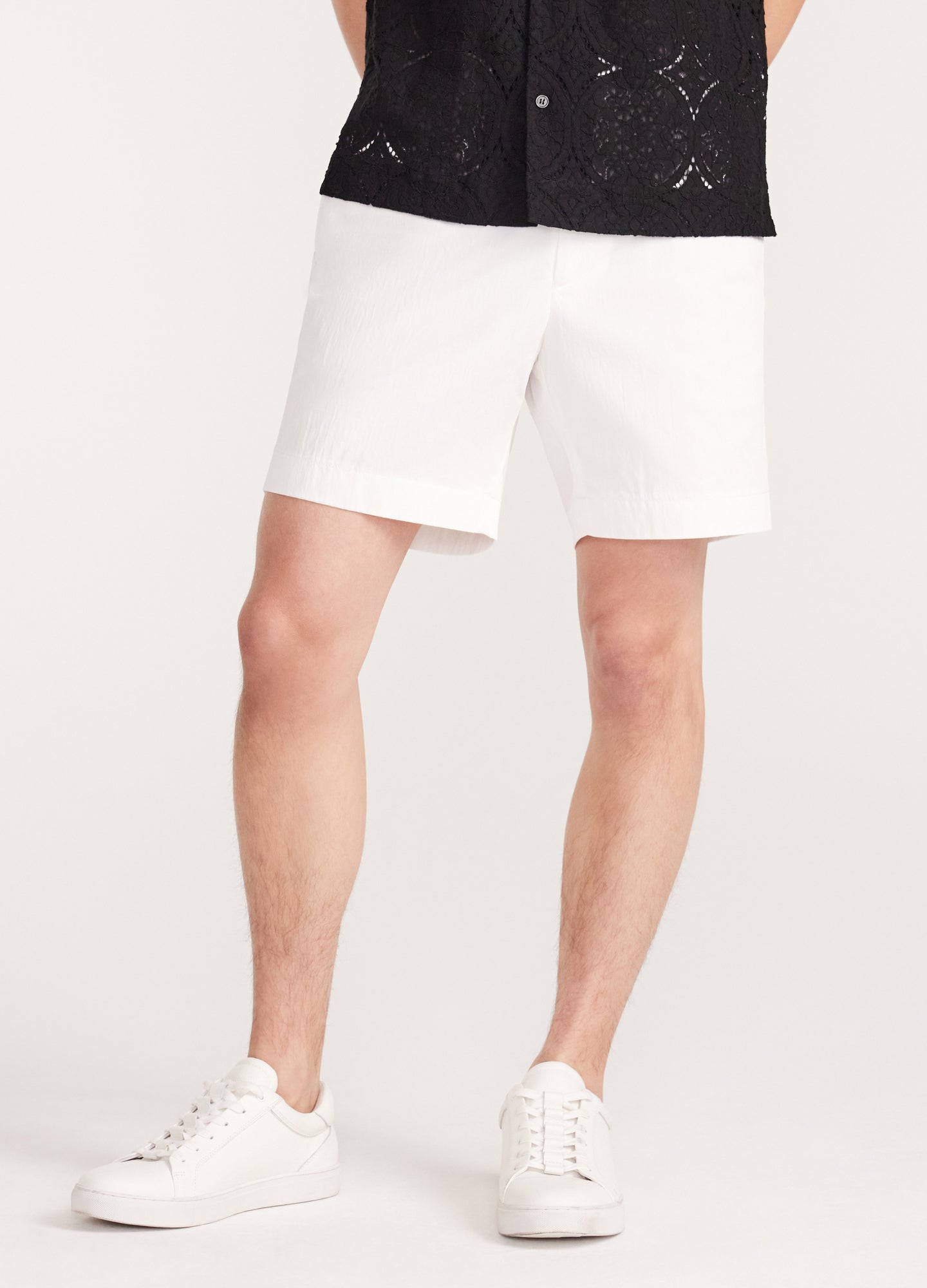 Rully Kensington Tech Shorts White
