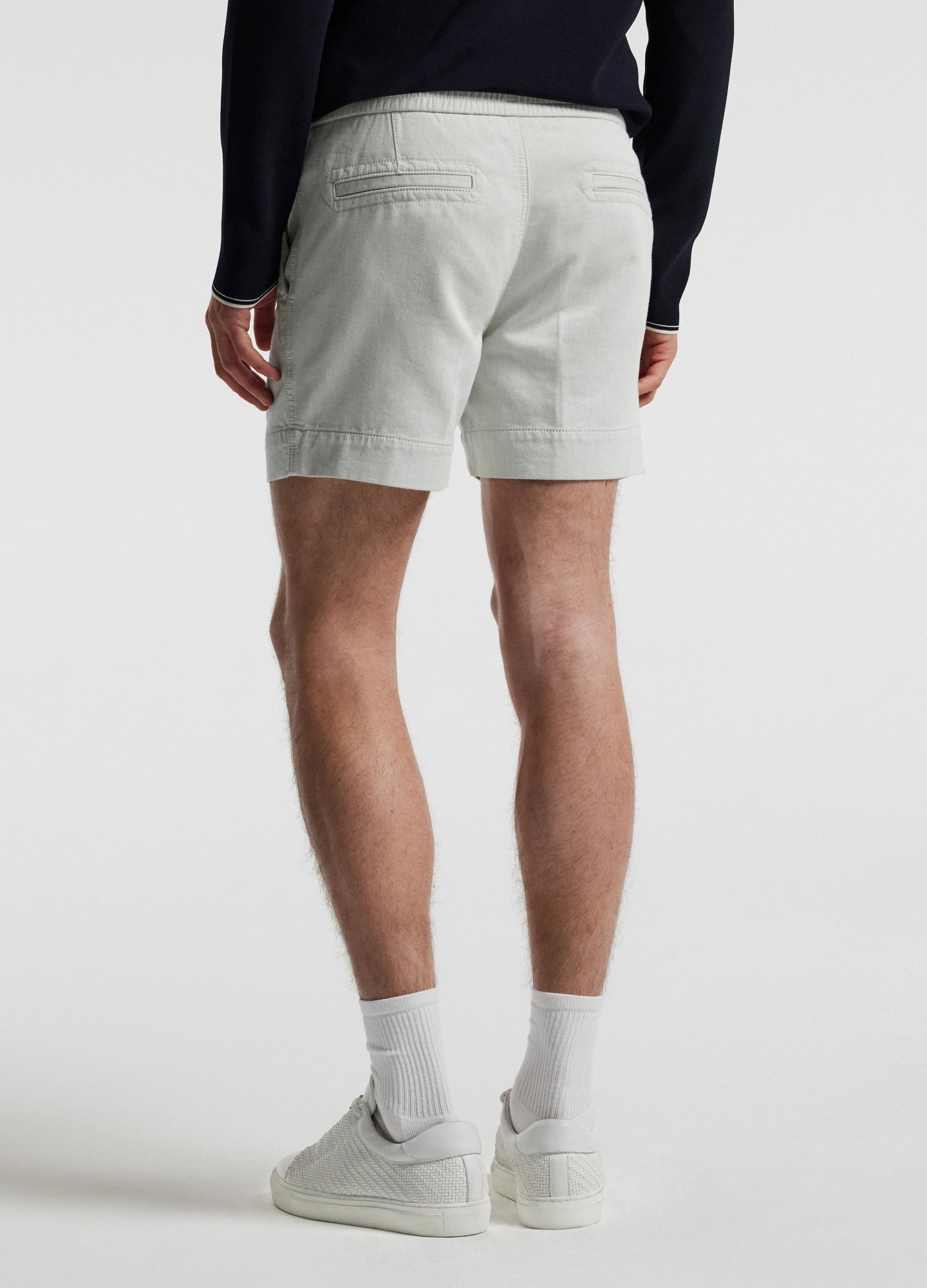 Rully Henley Cotton Shorts Sand