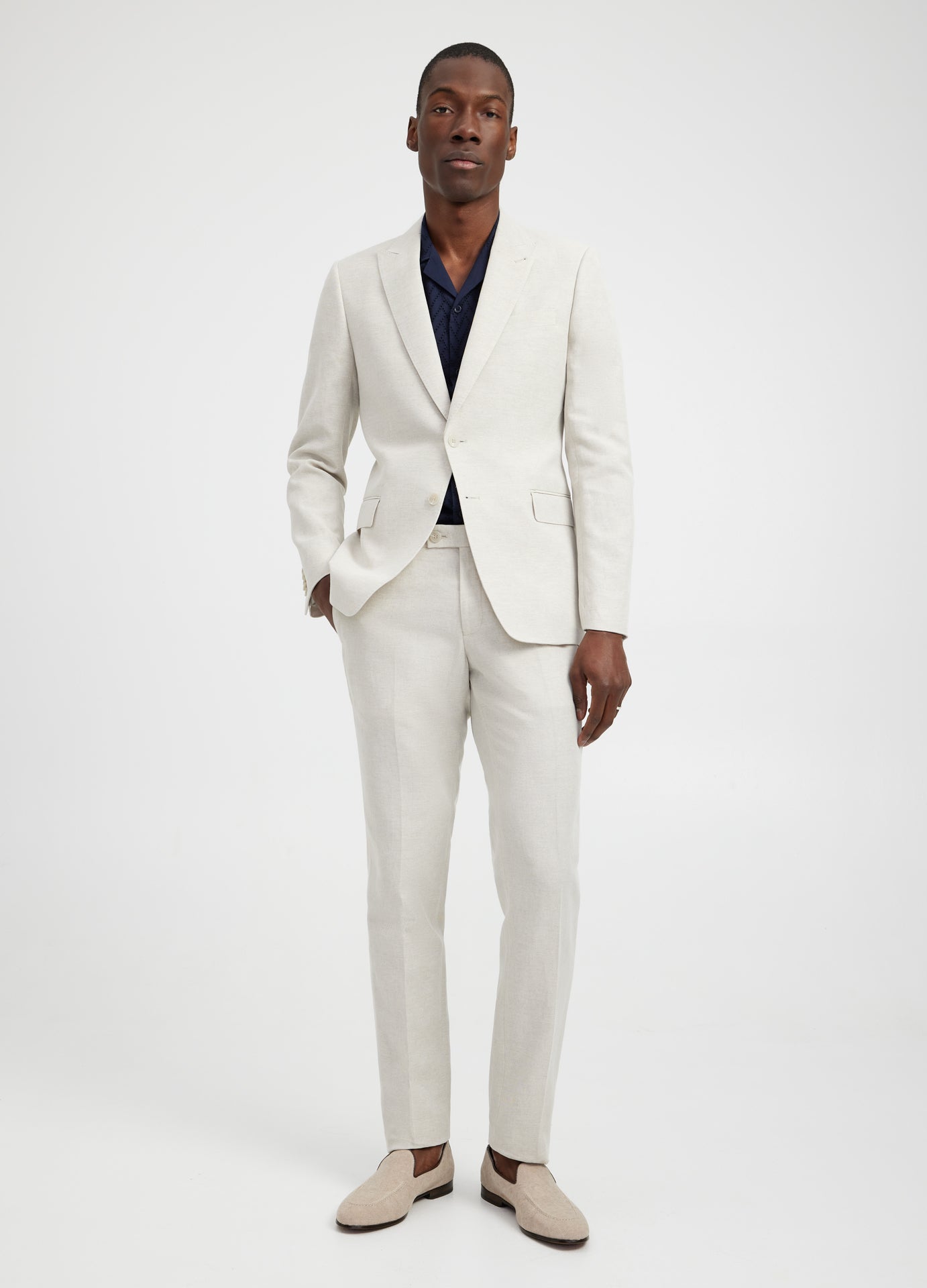 Rully Riviera Twill Suit Trousers