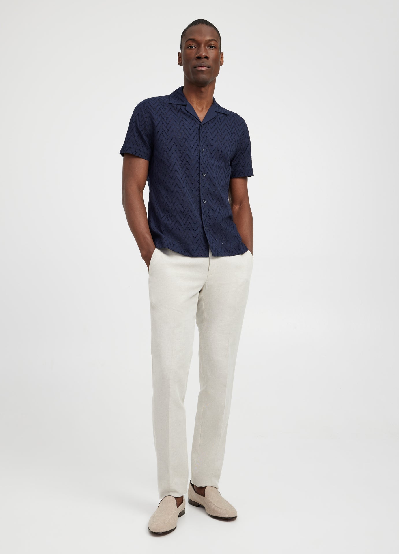 Rully Riviera Twill Suit Trousers