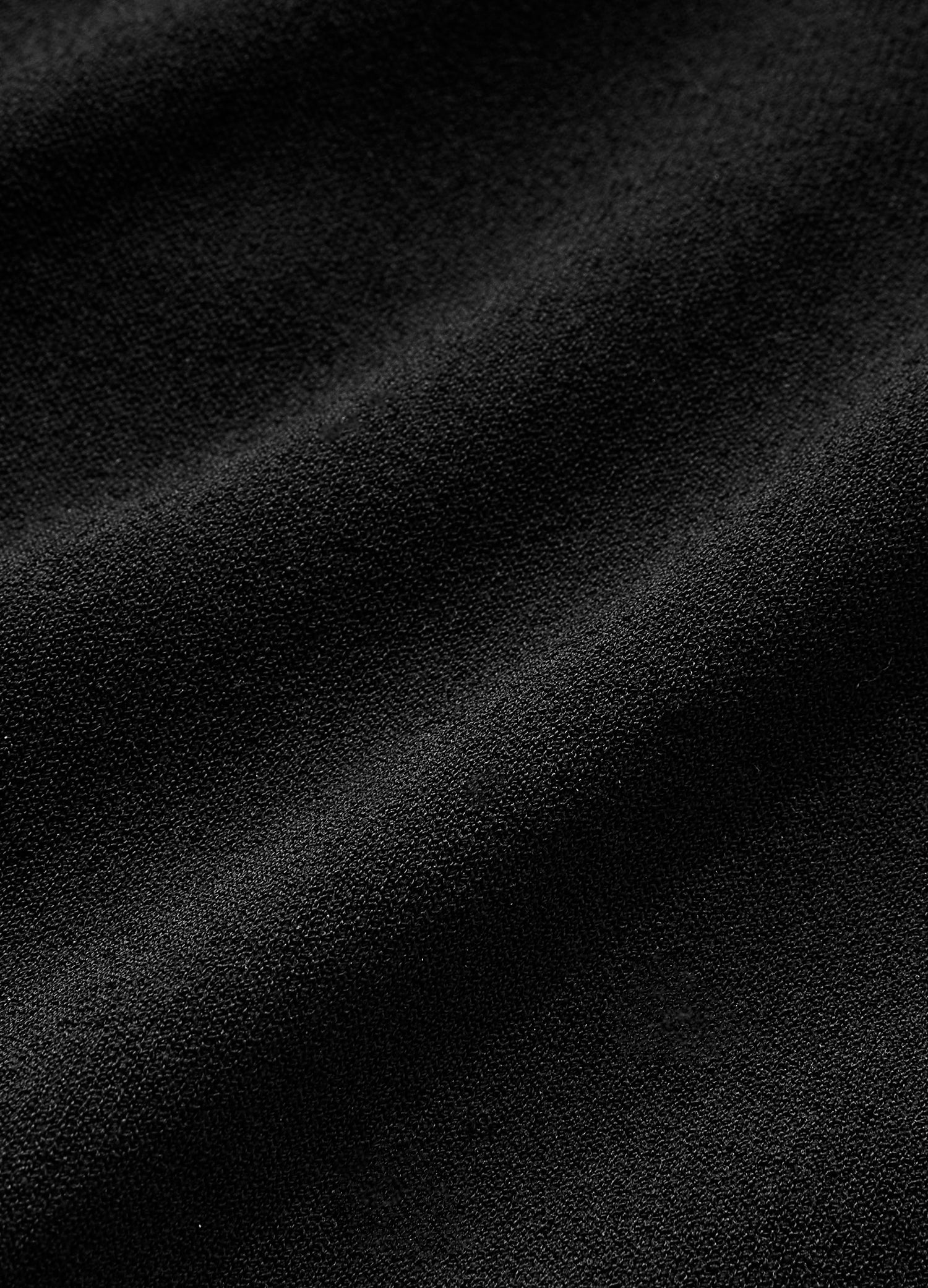 Rully Long Sleeved Tech Knit Polo Black