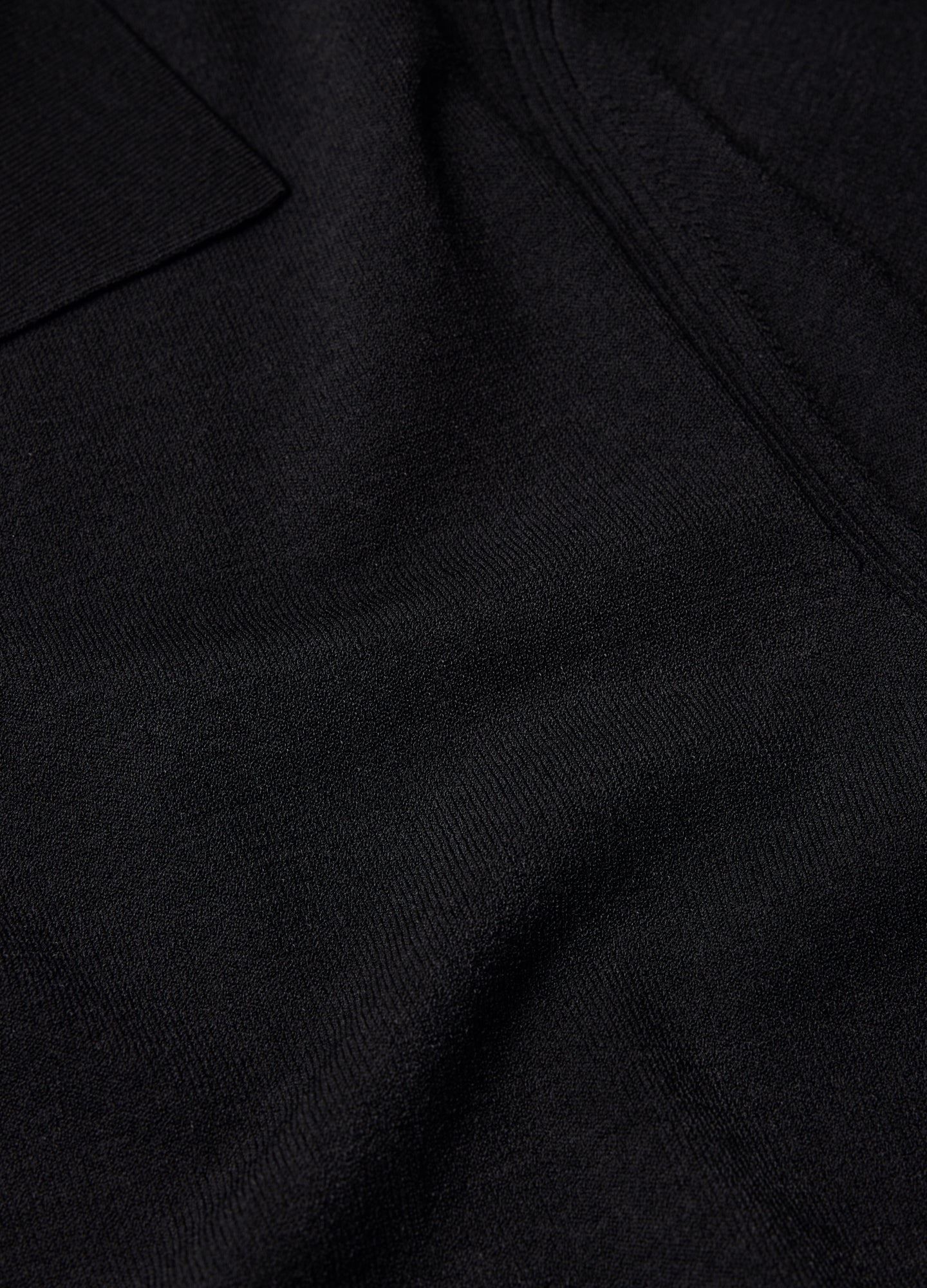 Rully Tech Shoulder Trim Polo Black