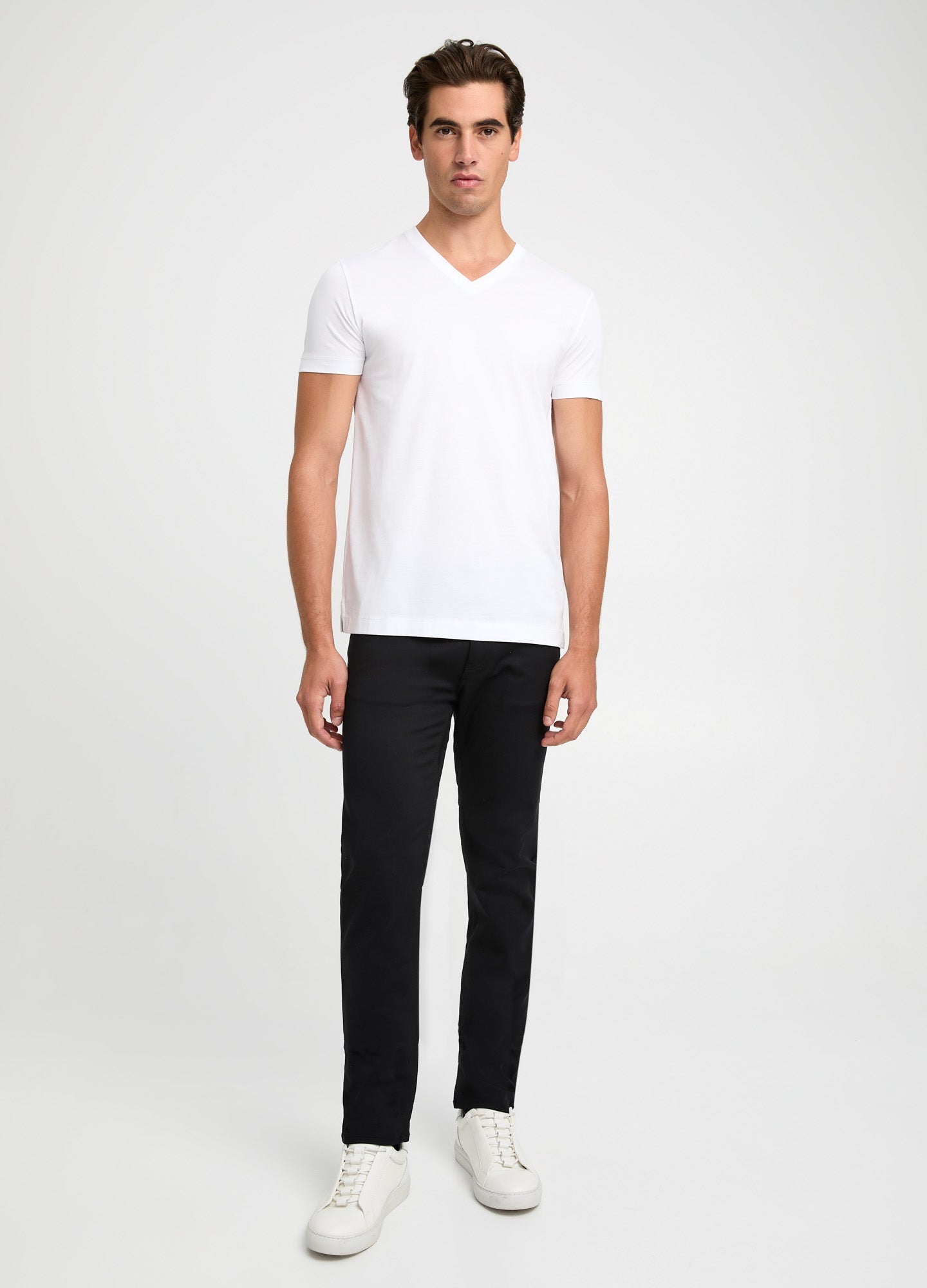 Rully Atelier V-Neck T-Shirt White