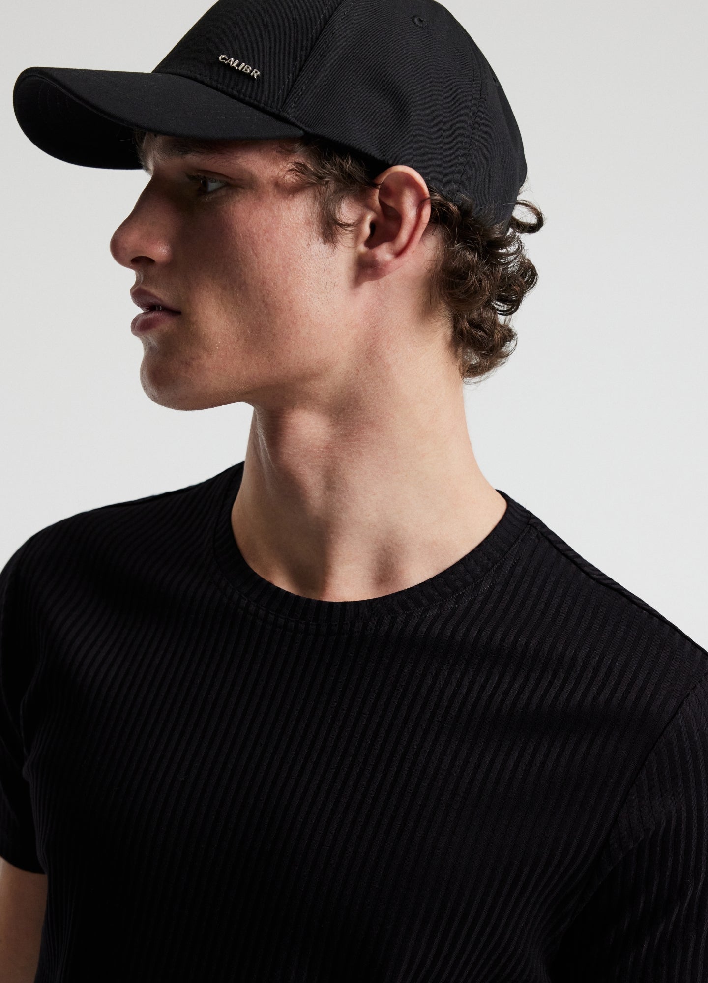 Rully Strand Ribbed T-Shirt Black