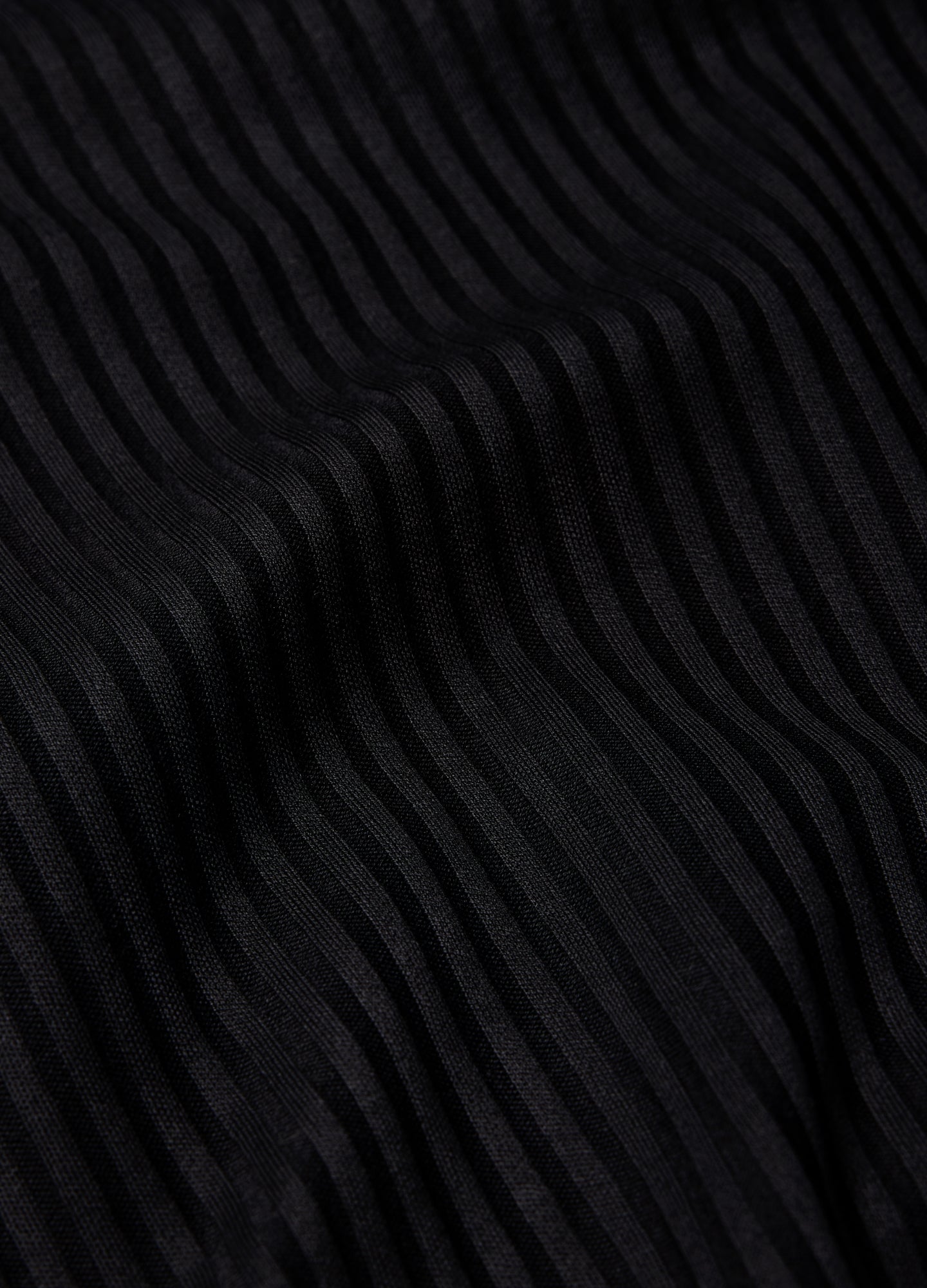 Rully Strand Ribbed T-Shirt Black