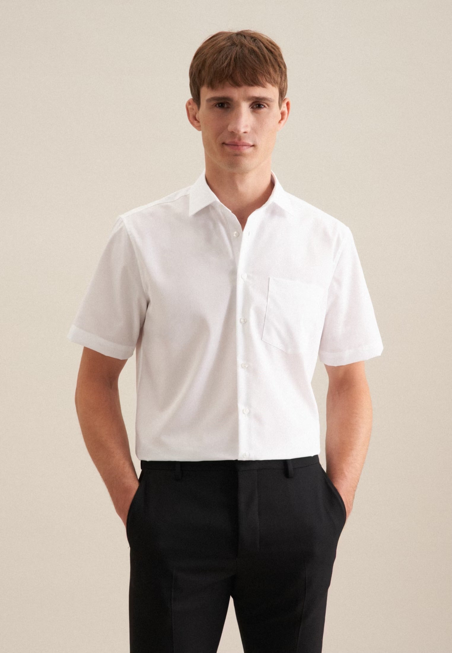 Rully Royal Ascot Short-Sleeve Shirt White