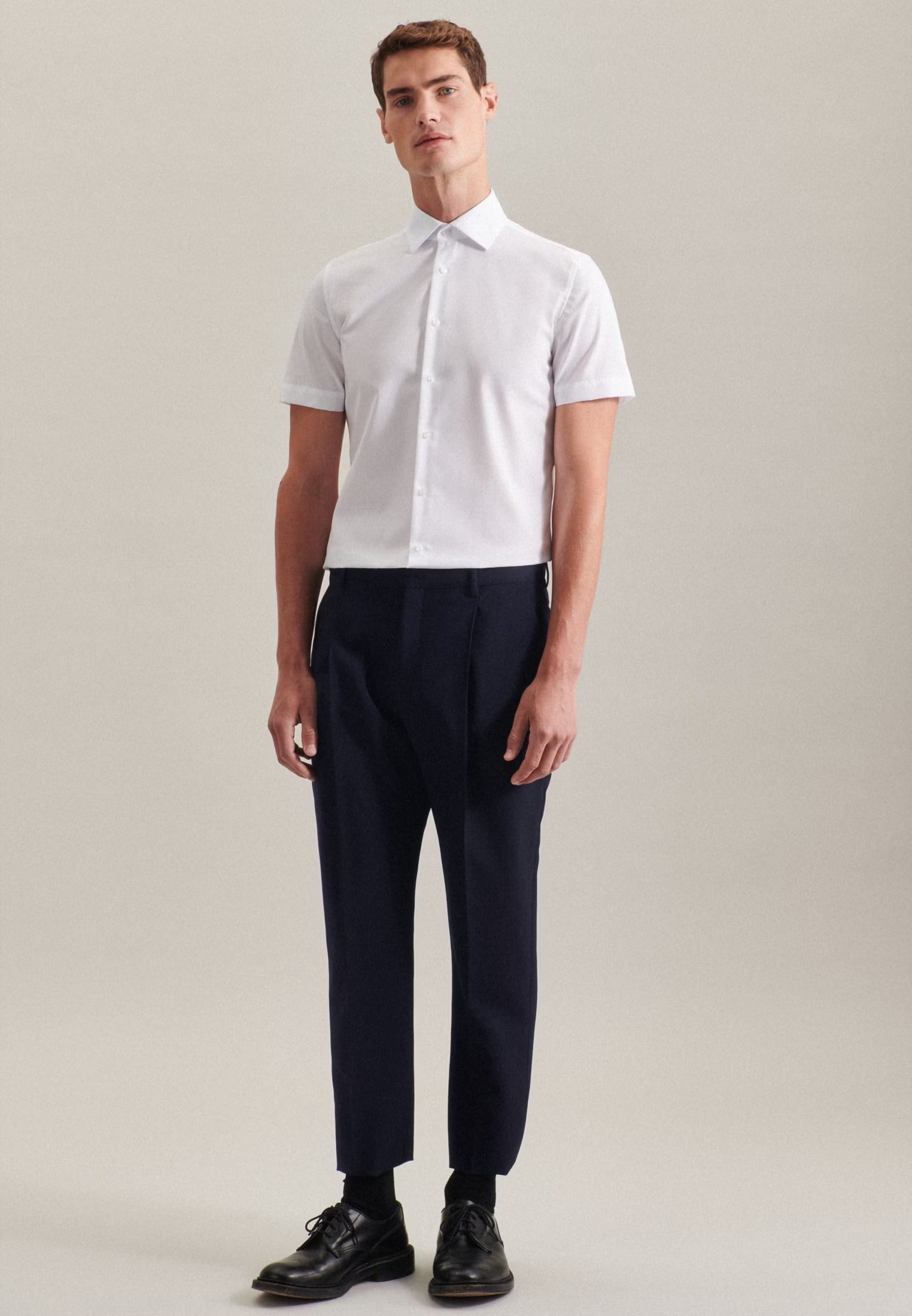 Rully Richmond Short-Sleeve Shirt White