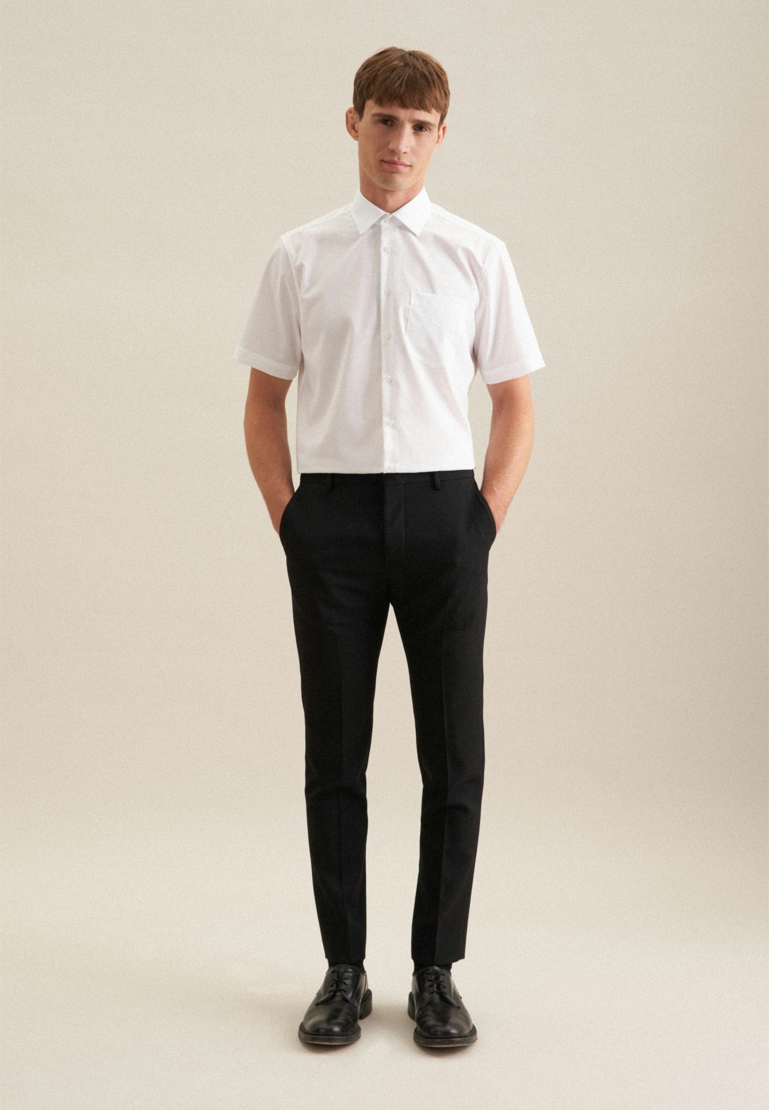 Rully Royal Ascot Short-Sleeve Shirt White