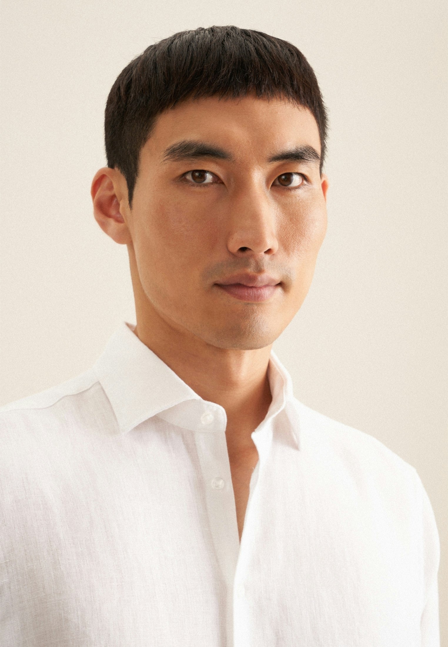 Rully Regent Linen Shirt White