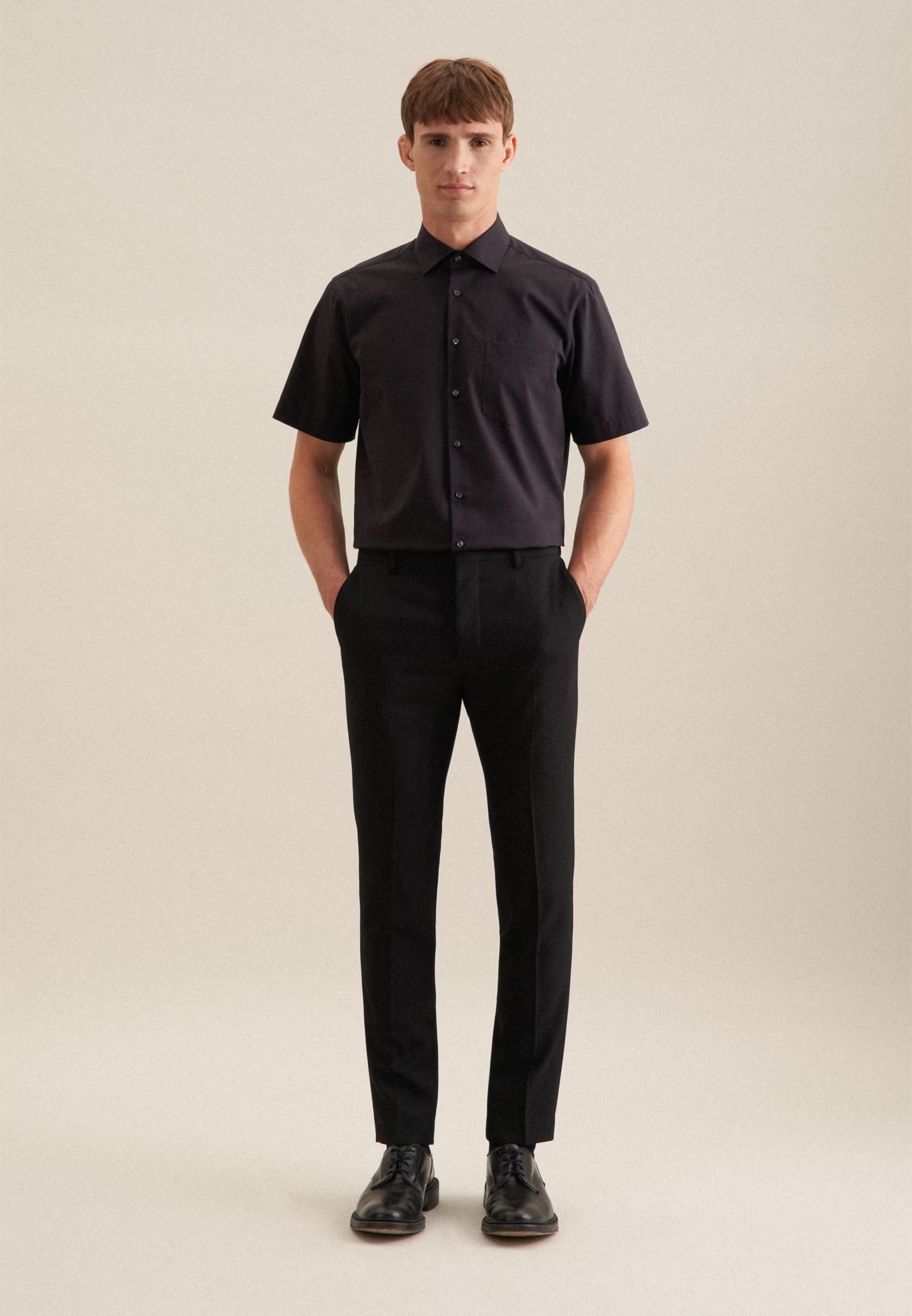 Rully Royal Ascot Short-Sleeve Shirt Black