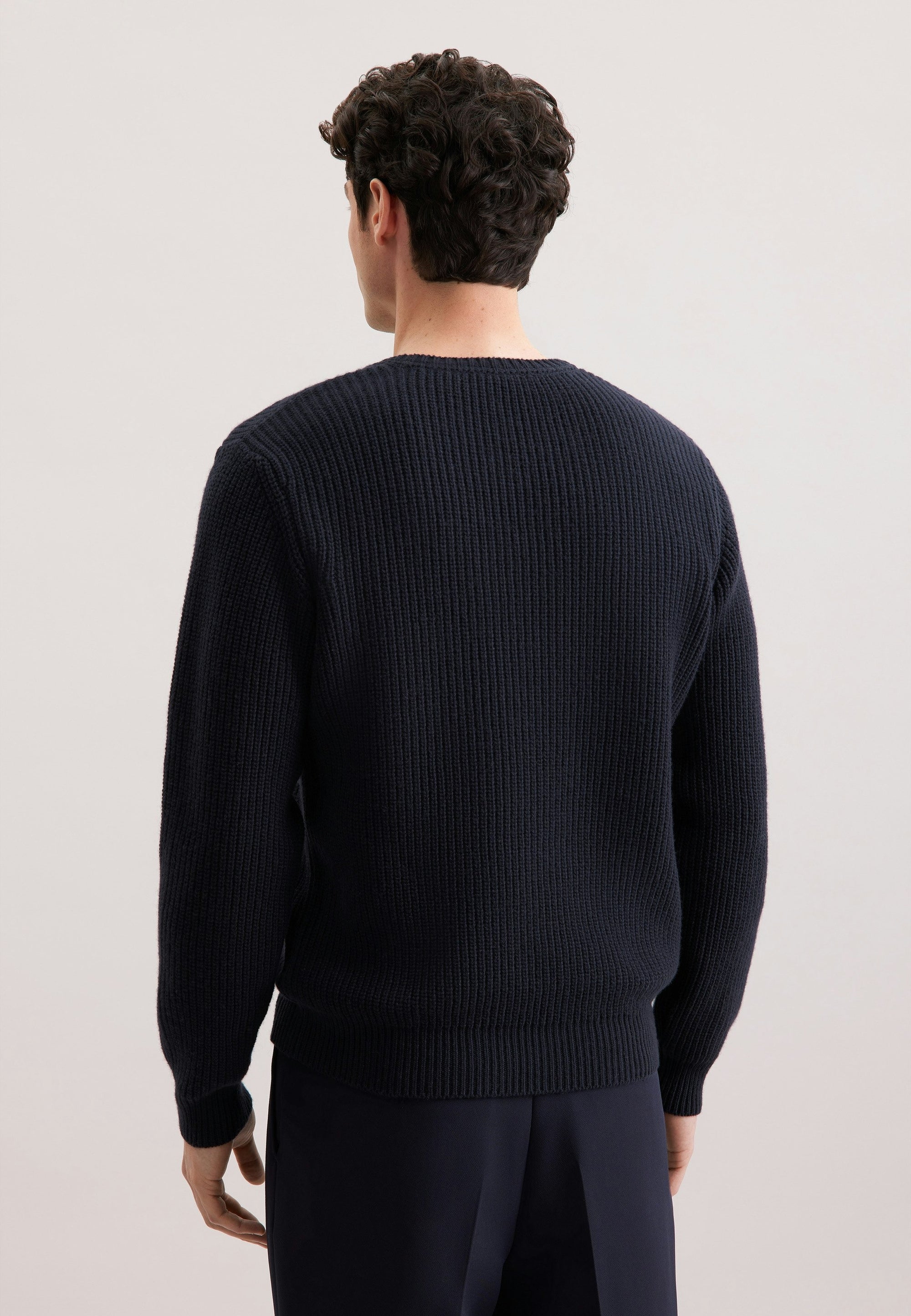 Rully Hawthorne Crew Knit Navy