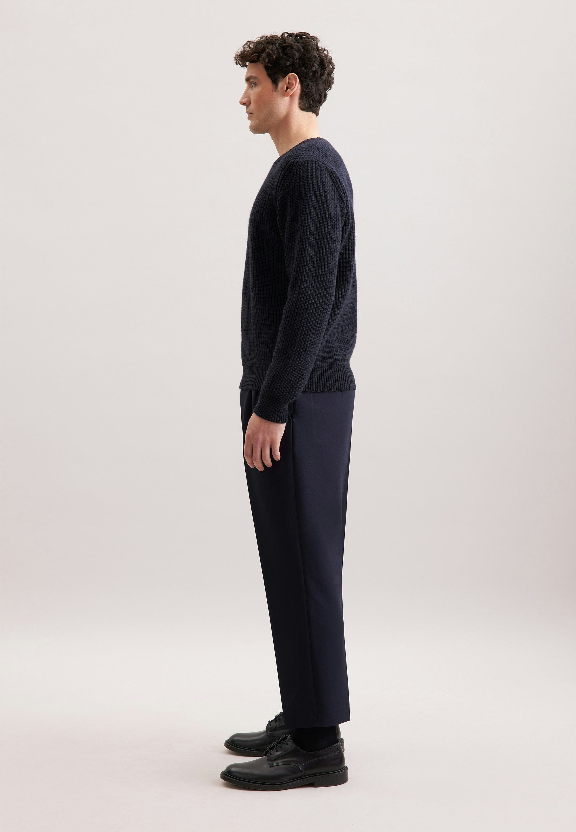 Rully Hawthorne Crew Knit Navy