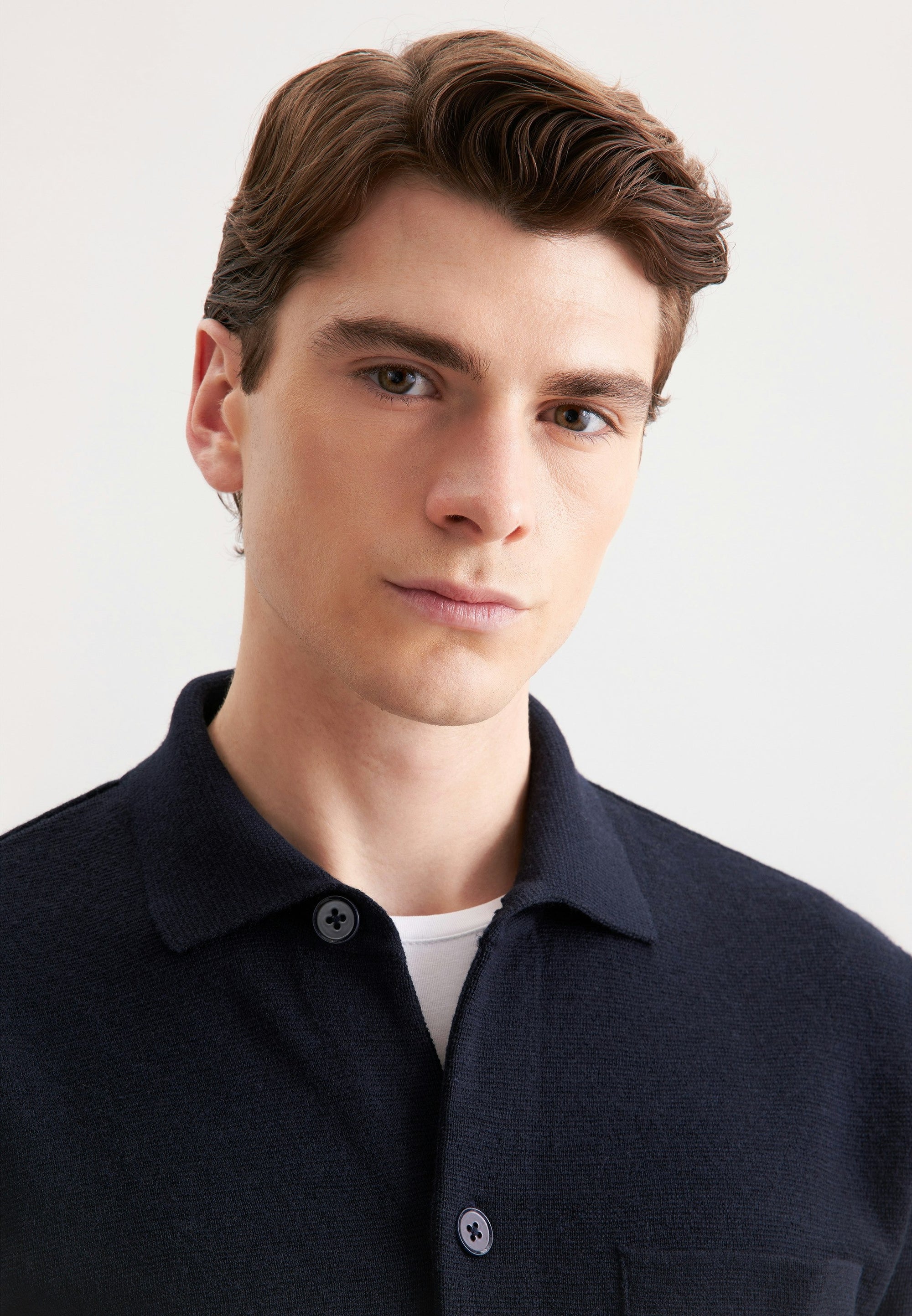 Rully Pembroke Knit Jacket Navy