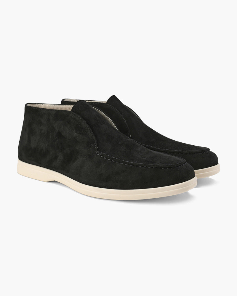 Men’s Old Money Suede Loafers - Mid-Top