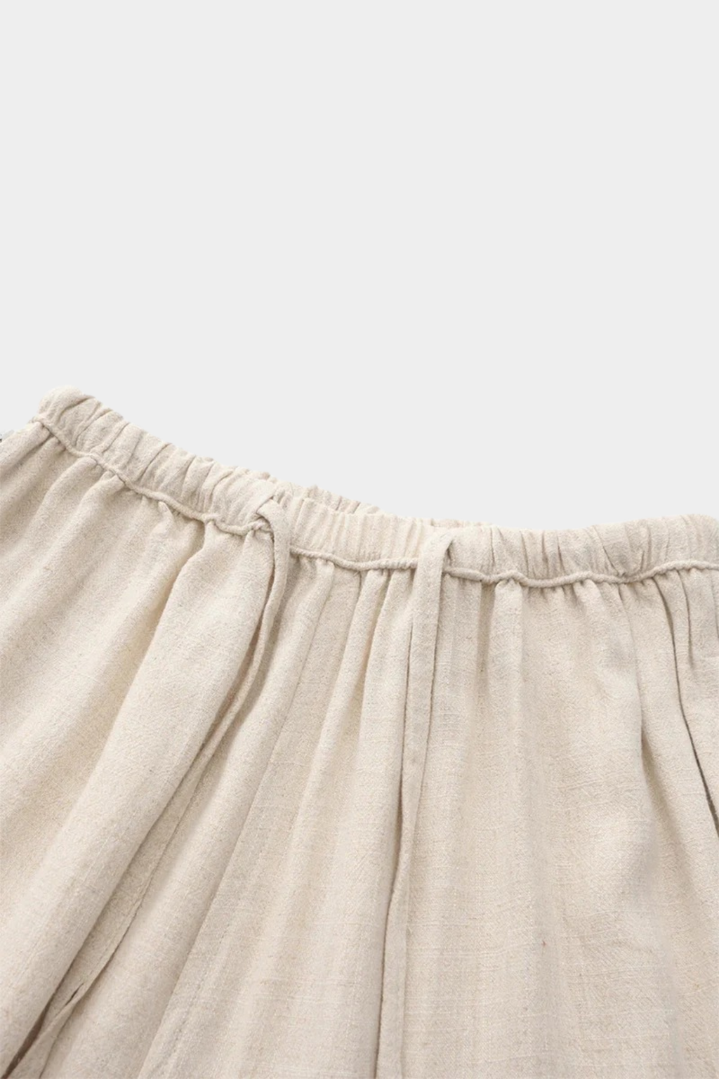 Men’s Linen Drawstring Trousers