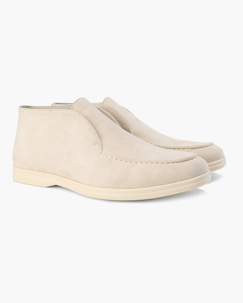 Men’s Old Money Suede Loafers - Mid-Top