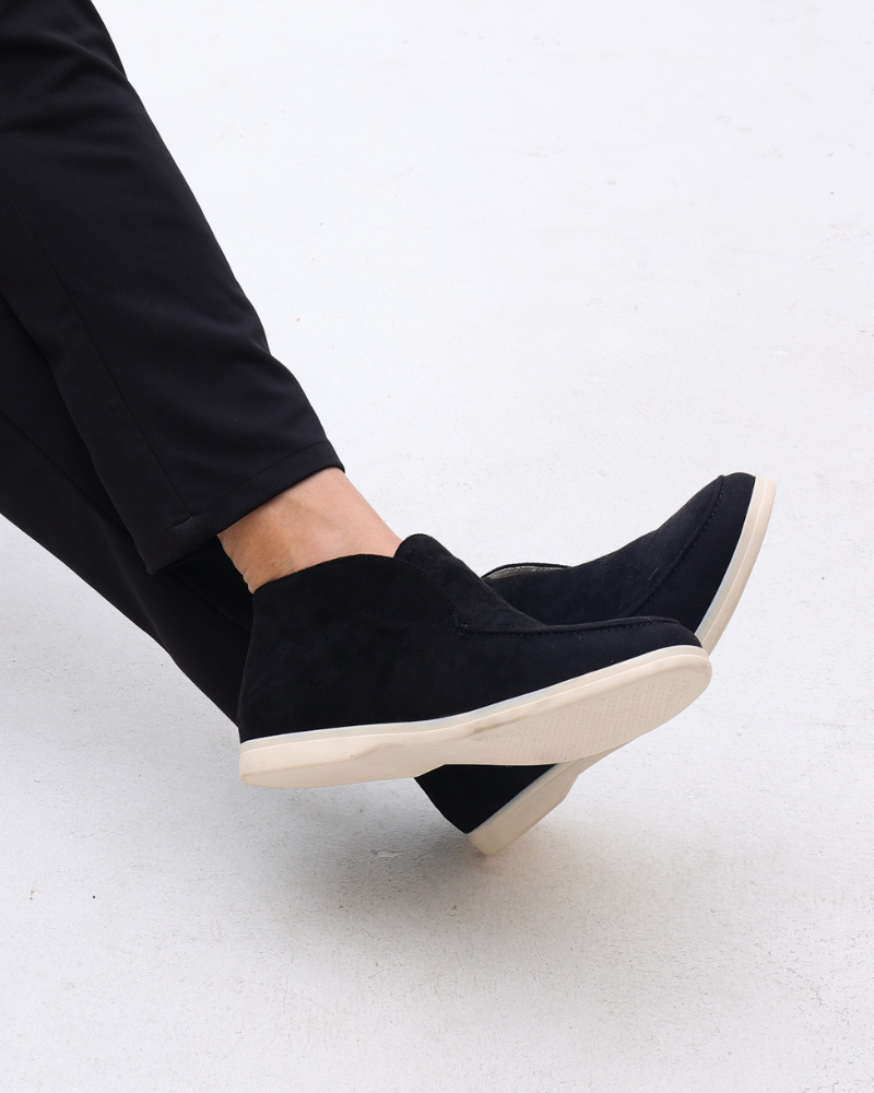 Men’s Old Money Suede Loafers - Mid-Top