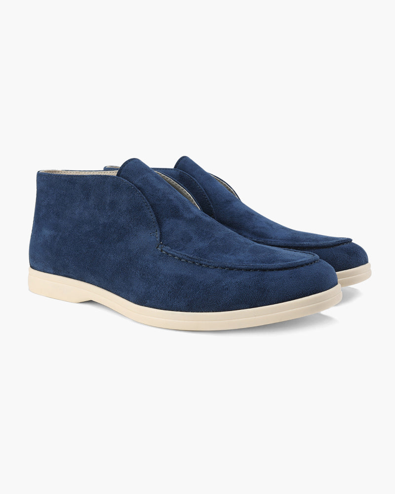 Men’s Old Money Suede Loafers - Mid-Top