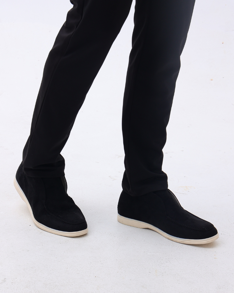 Men’s Old Money Suede Loafers - Mid-Top