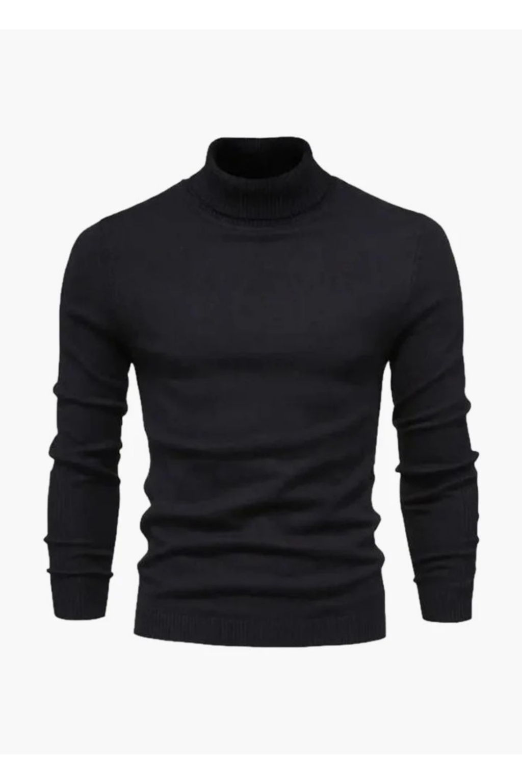 Men's Merino Wool Roll Neck Jumper