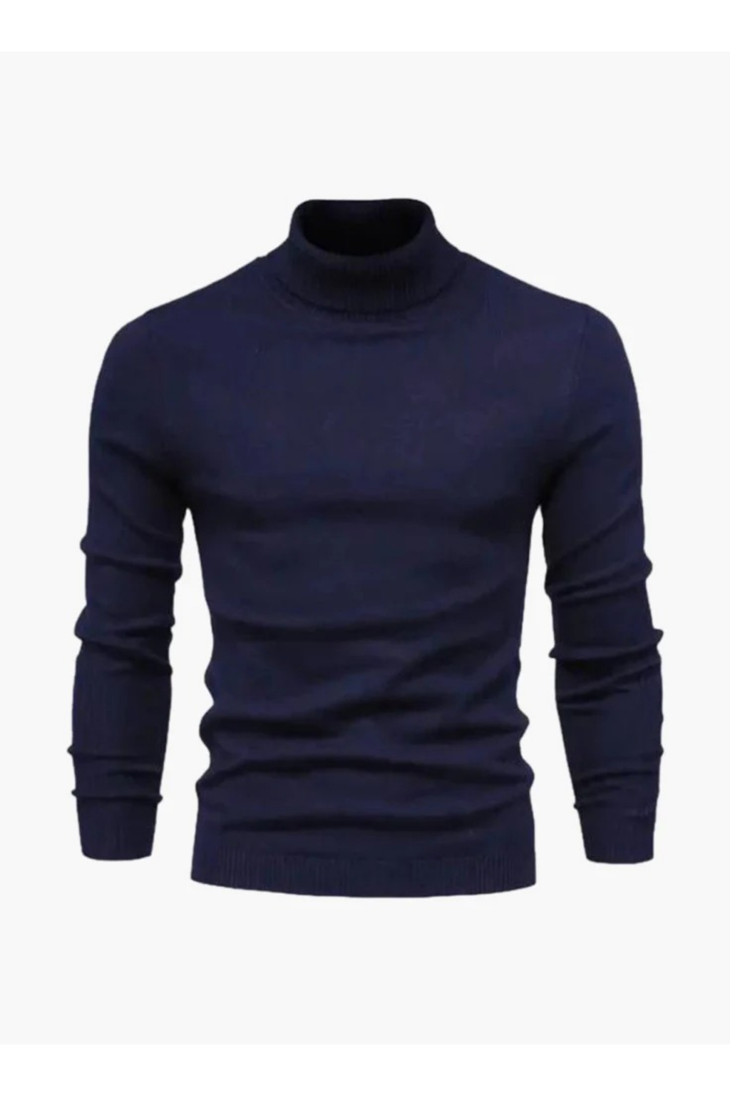 Men's Merino Wool Roll Neck Jumper