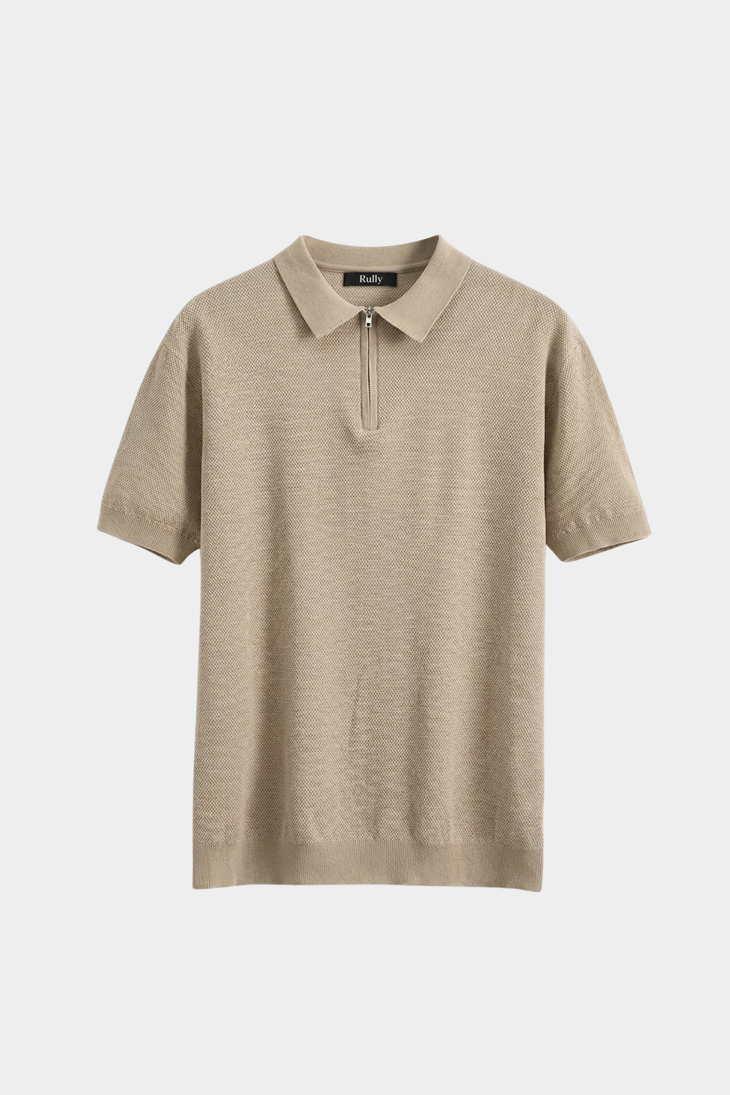 Men’s Zip Polo Shirt