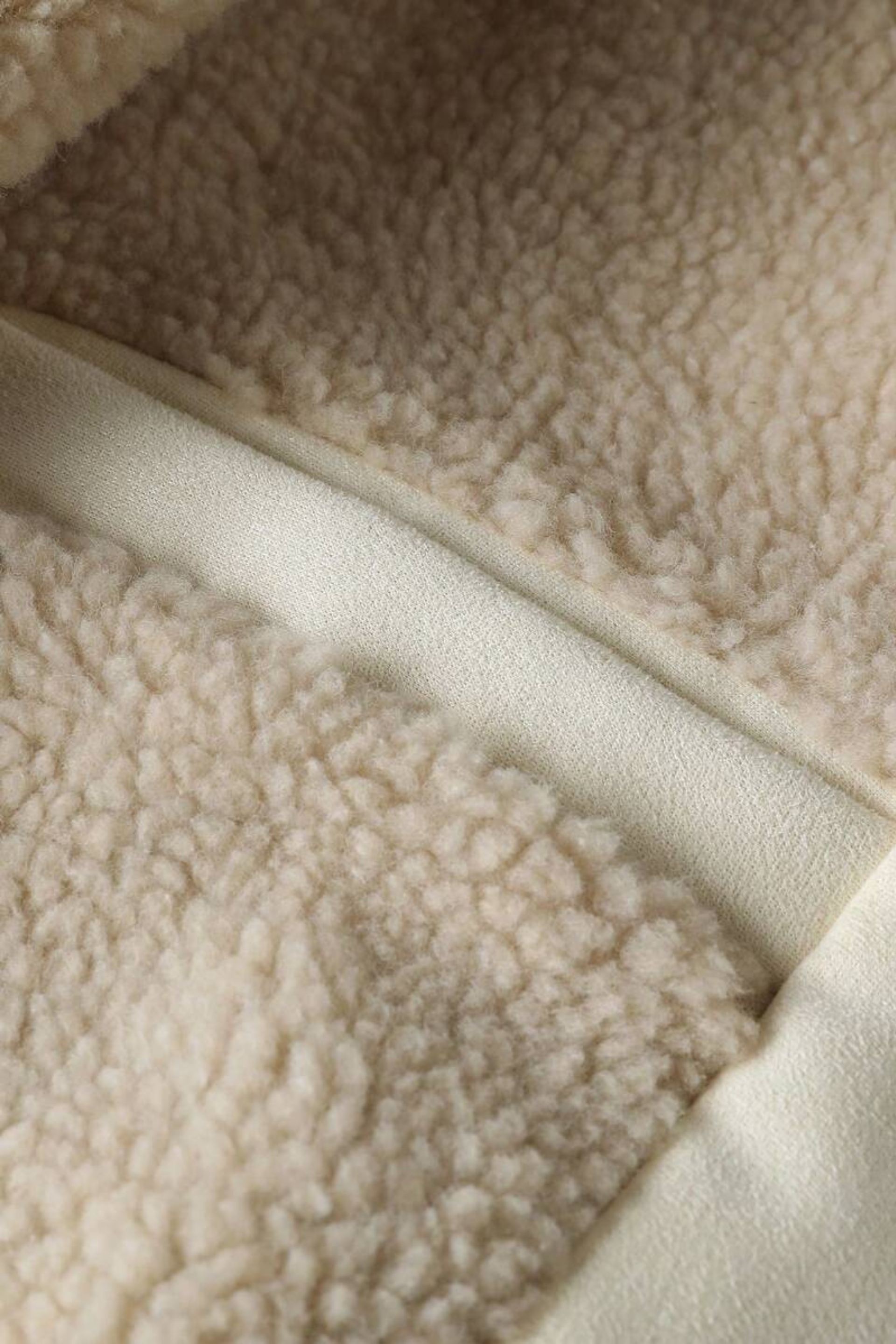 Men’s Sherpa-Lined Suedette Jacket