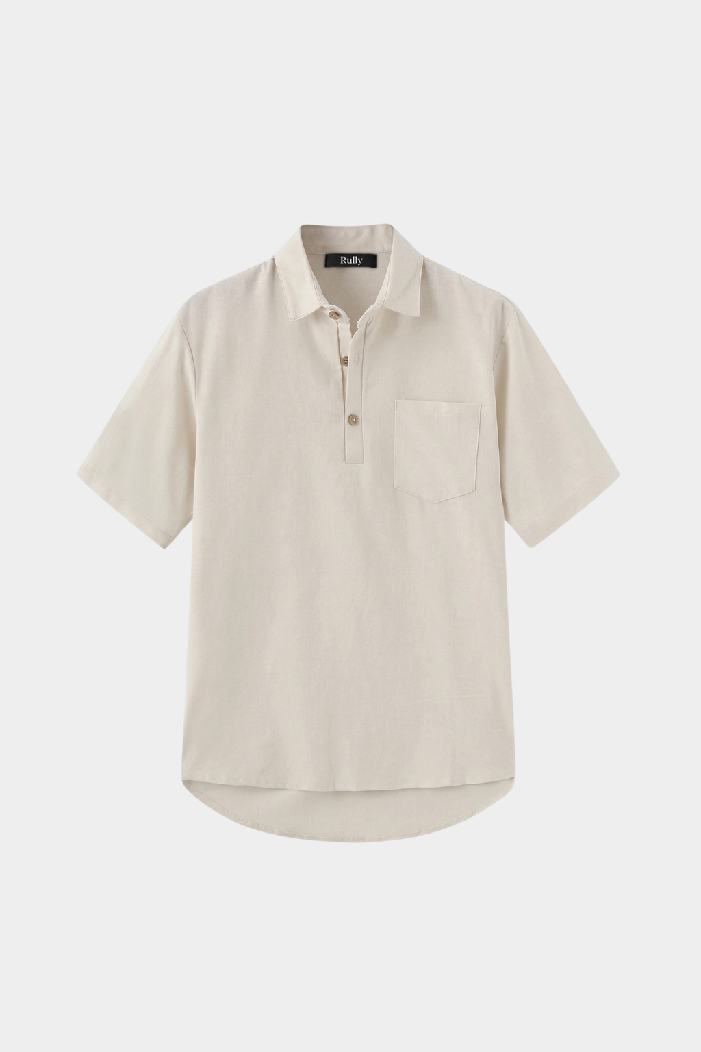 Men’s Linen Polo Shirt