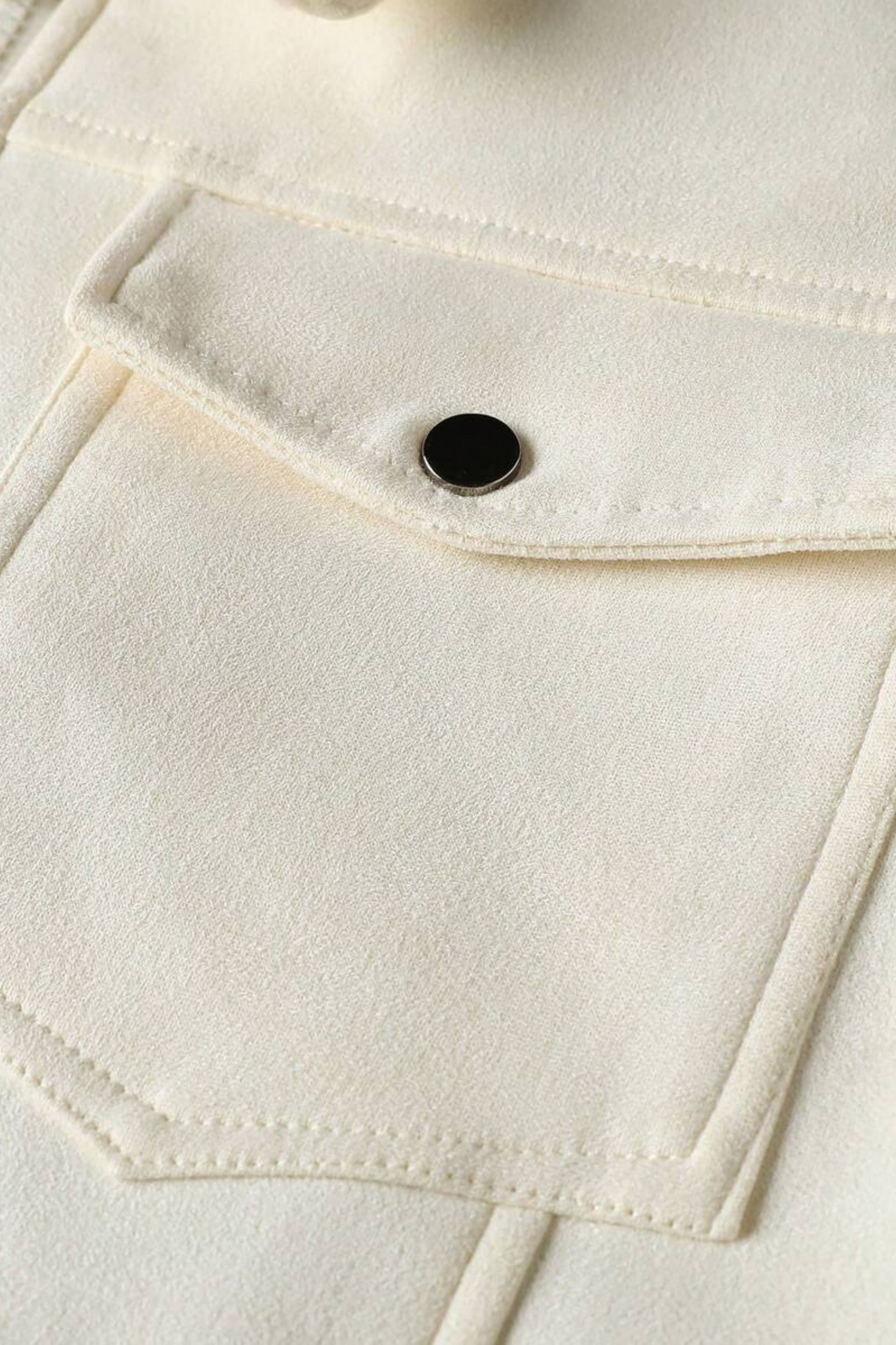 Men’s Sherpa-Lined Suedette Jacket