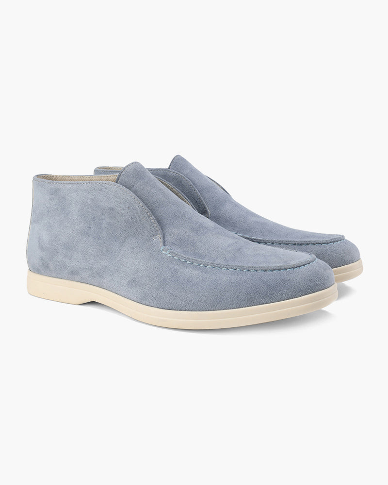 Men’s Old Money Suede Loafers - Mid-Top