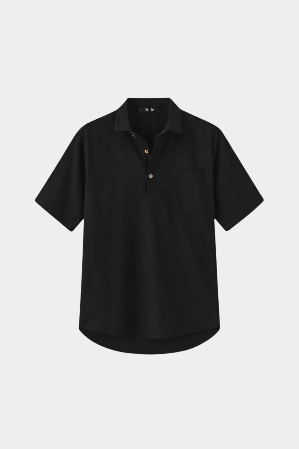 Men’s Linen Polo Shirt