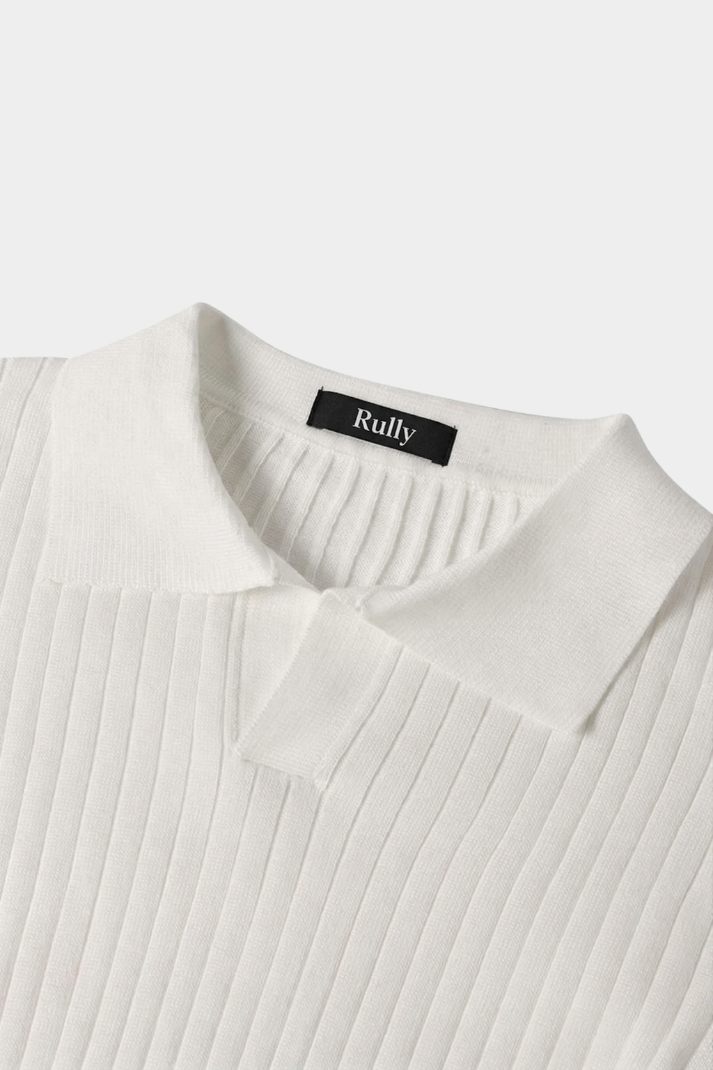 Men’s Ribbed Polo Shirt