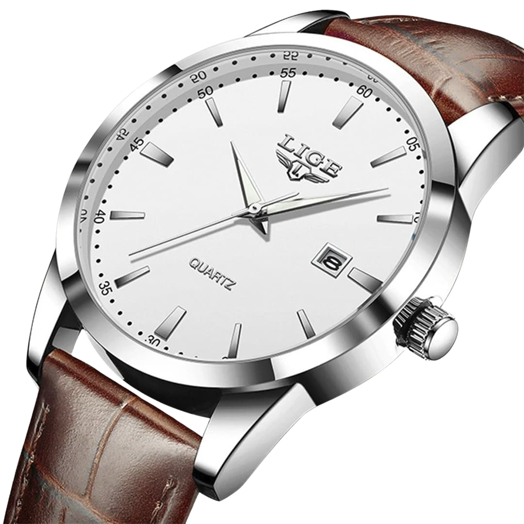 Men’s Watch — Paris (Leather Strap)