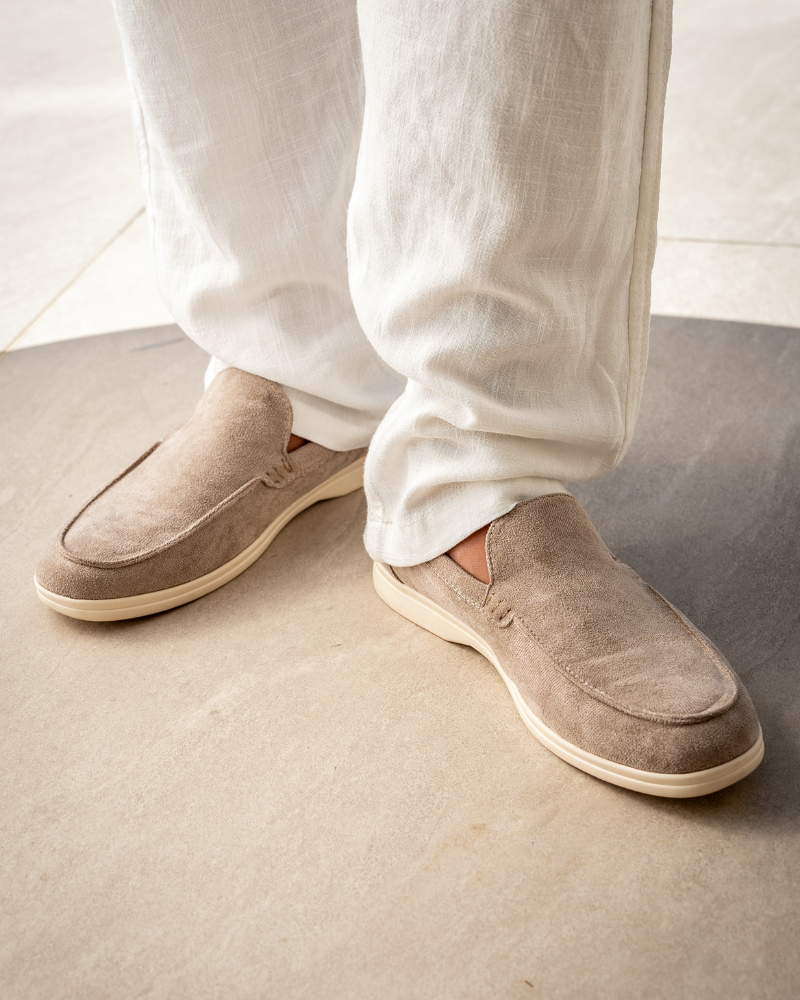 Men’s Old Money Suede Loafers
