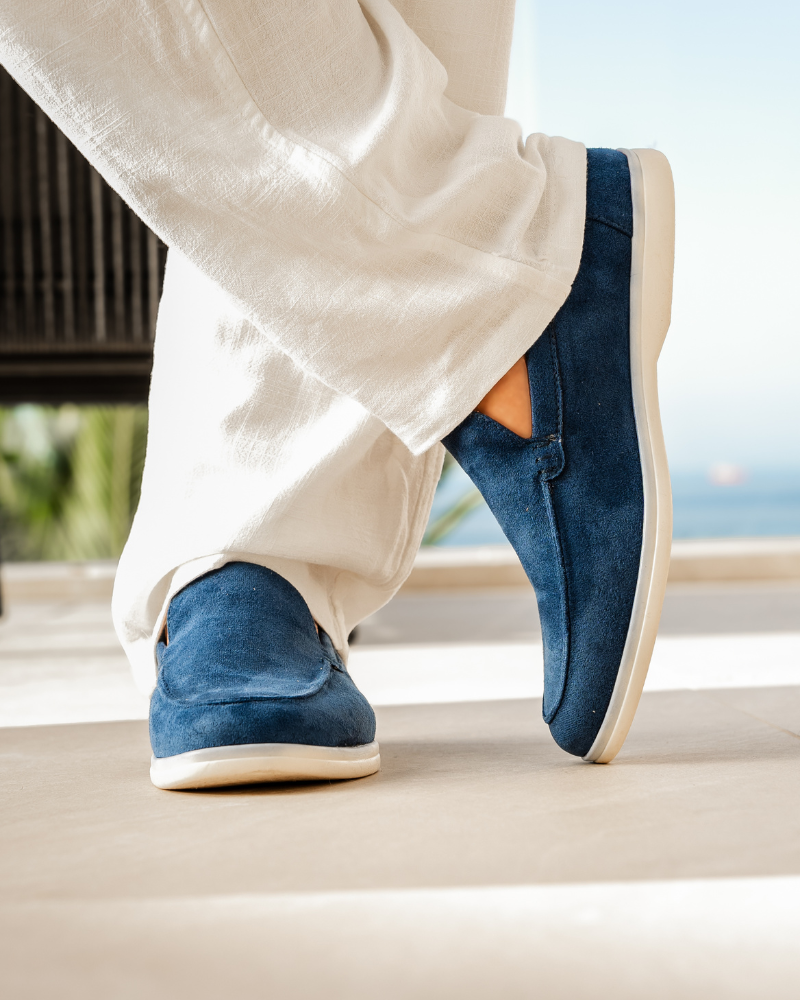 Men’s Old Money Suede Loafers