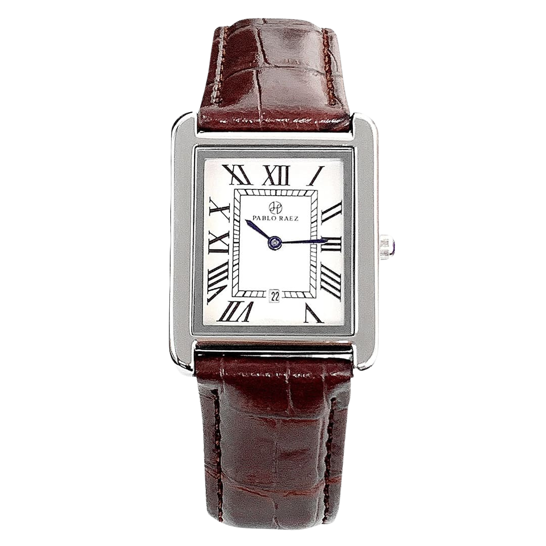 Men’s Watch — Pablo Raez (Leather Strap)
