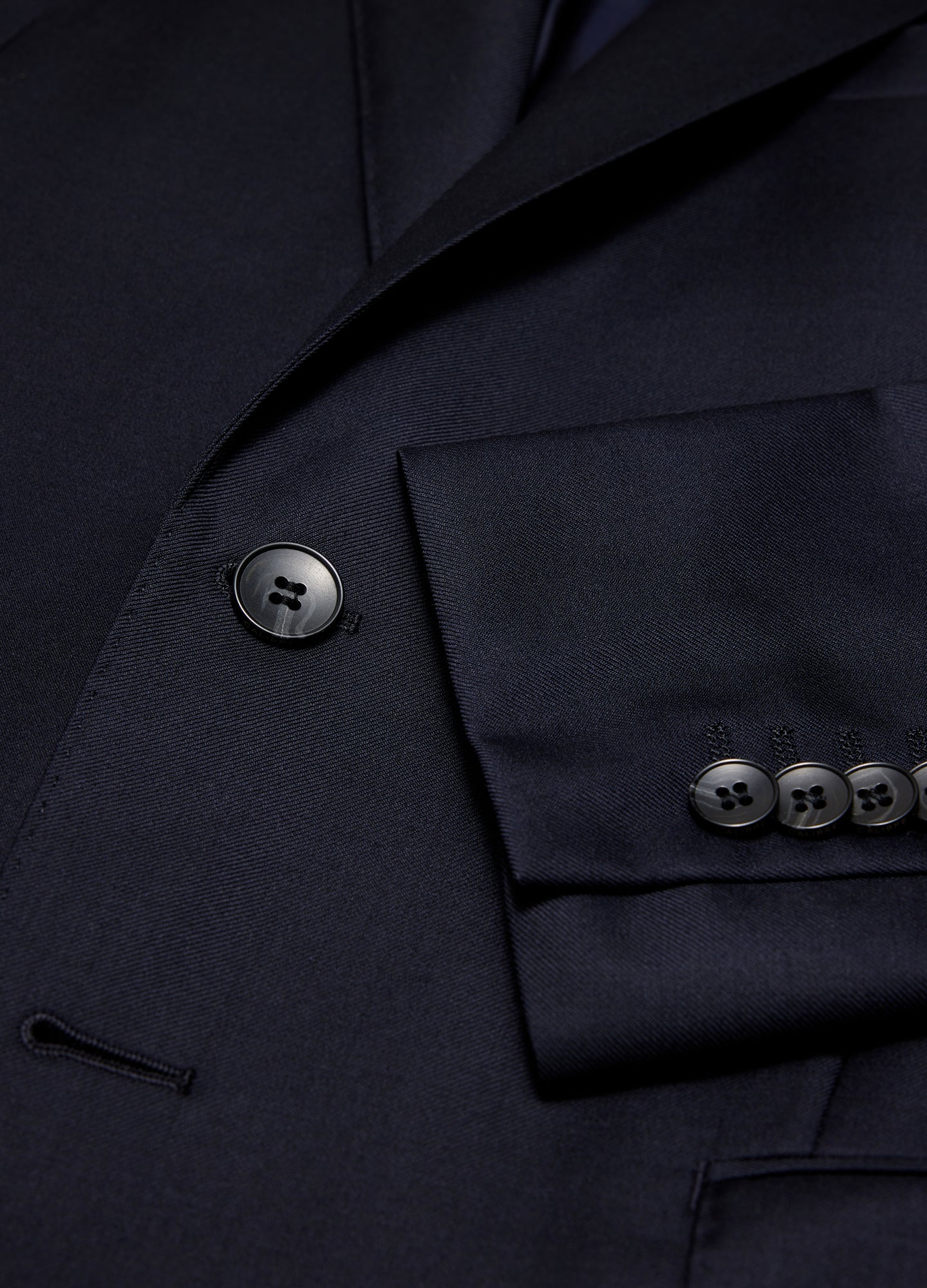 Rully St. James Wool Blazer Navy Dark