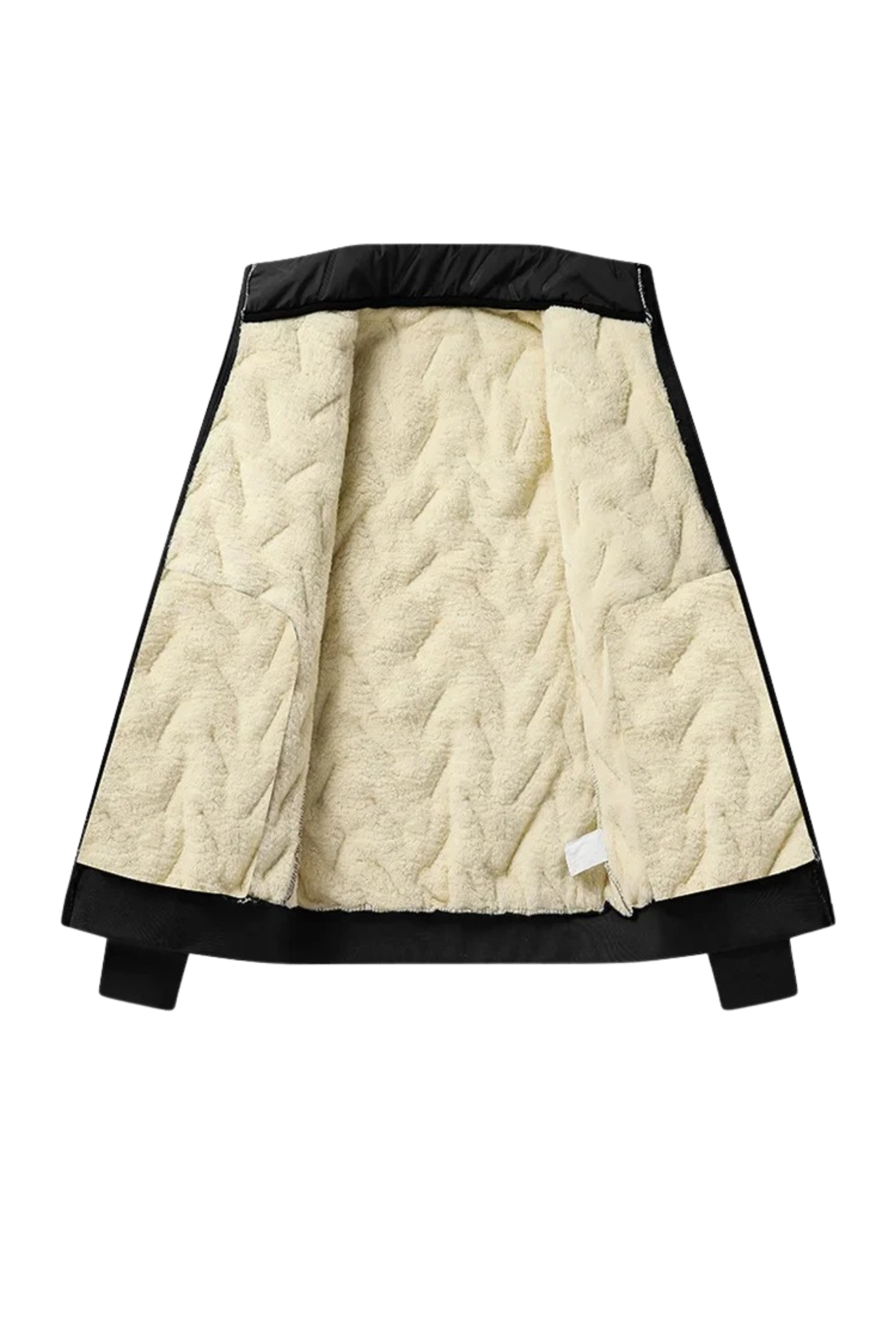 Men’s Regular Fit Quilted Sherpa-Lined Jacket