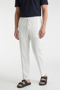 Men’s Linen Drawstring Trousers