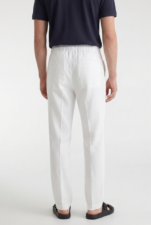 Men’s Linen Drawstring Trousers