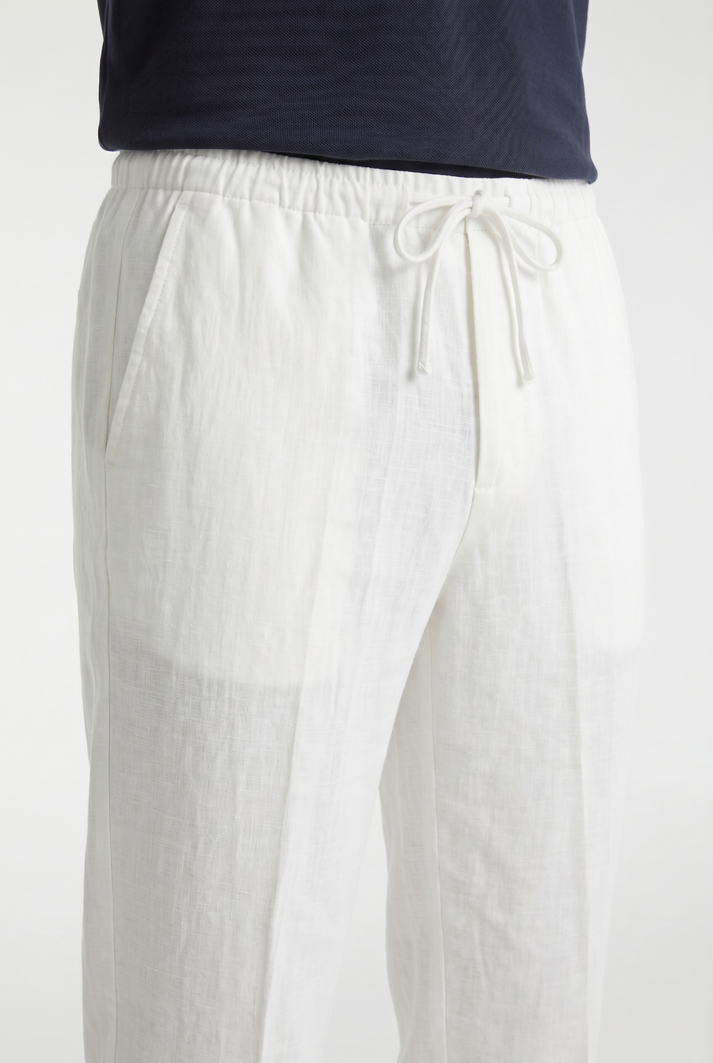 Men’s Linen Drawstring Trousers