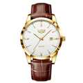Men’s Watch — Paris (Leather Strap)