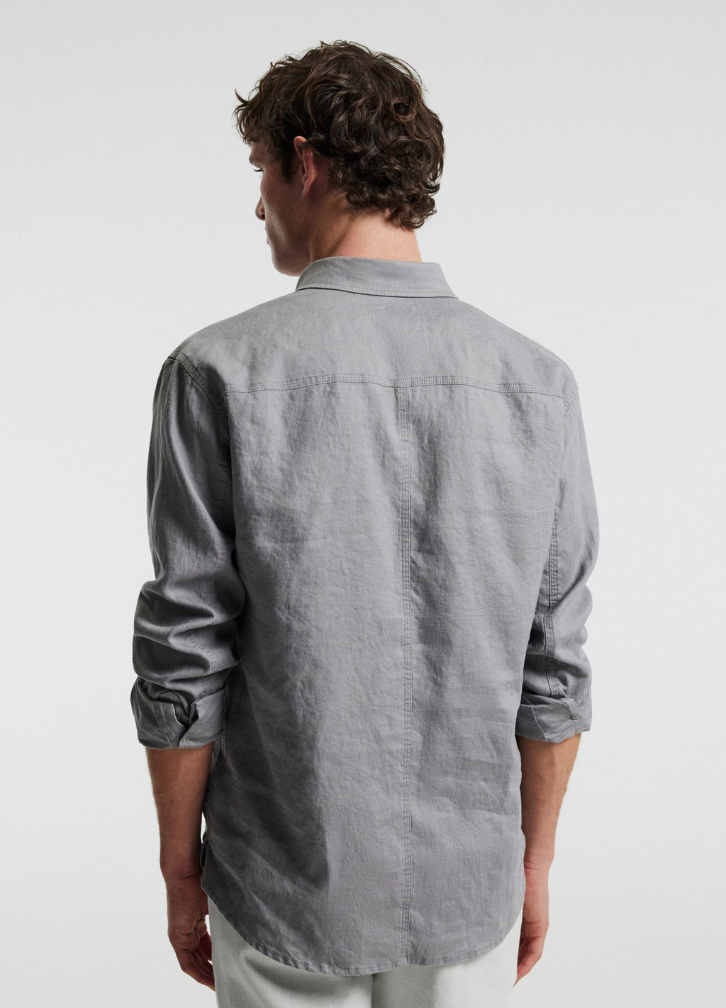 Rully Henley Washed Linen Shirt
